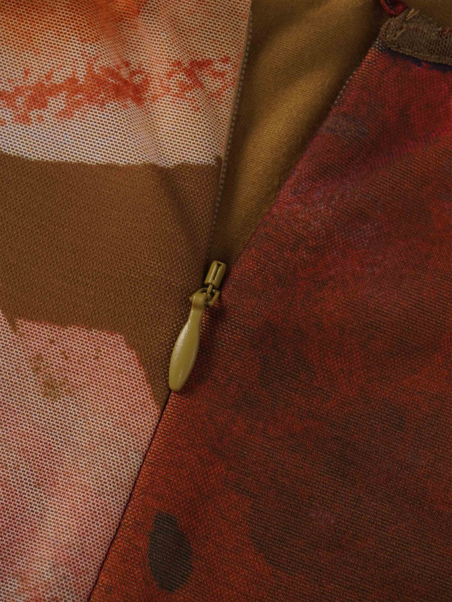 Mesh Tiered Dress-Watercolor Floral