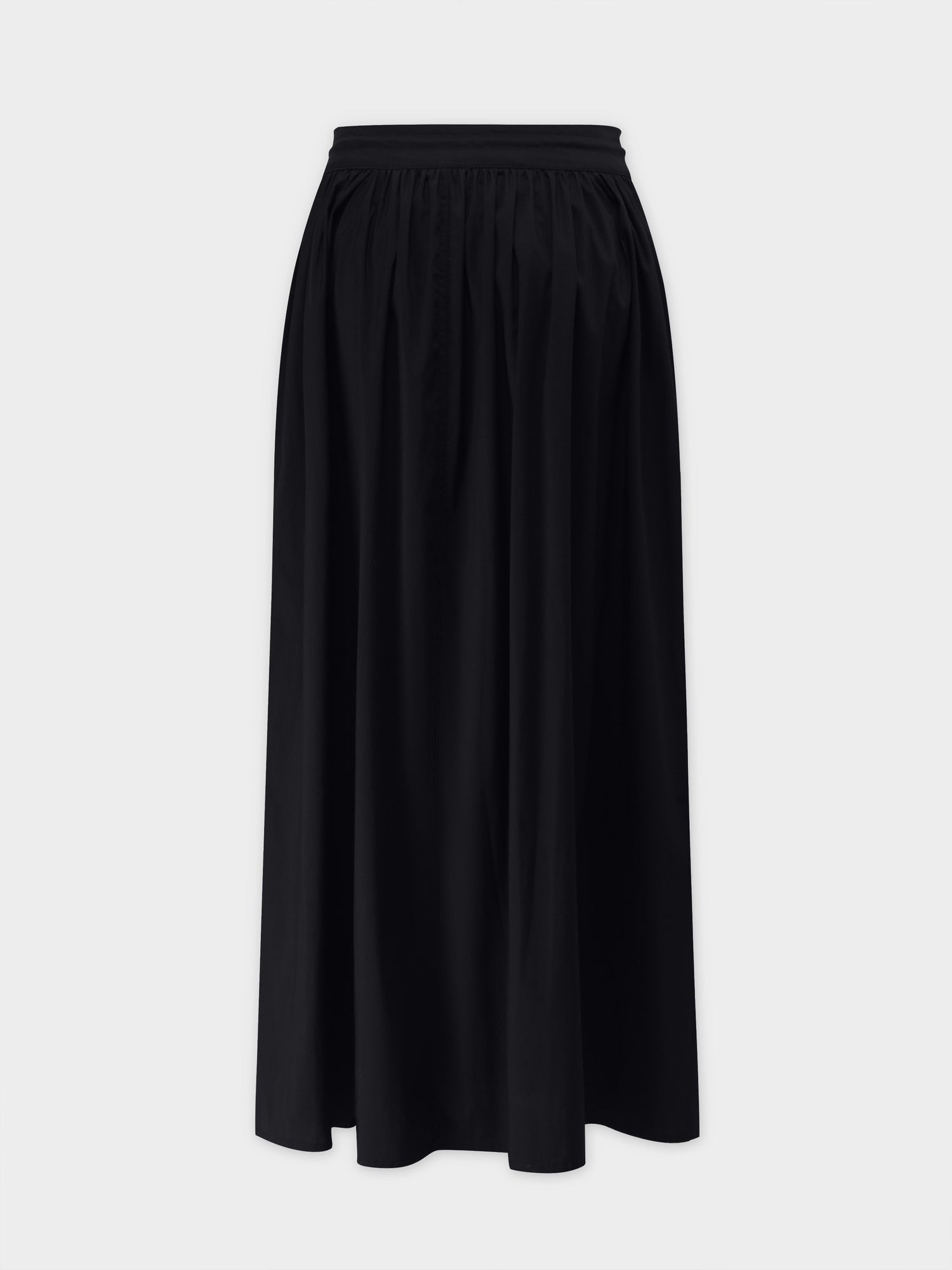 Waist Pull Skirt-Black