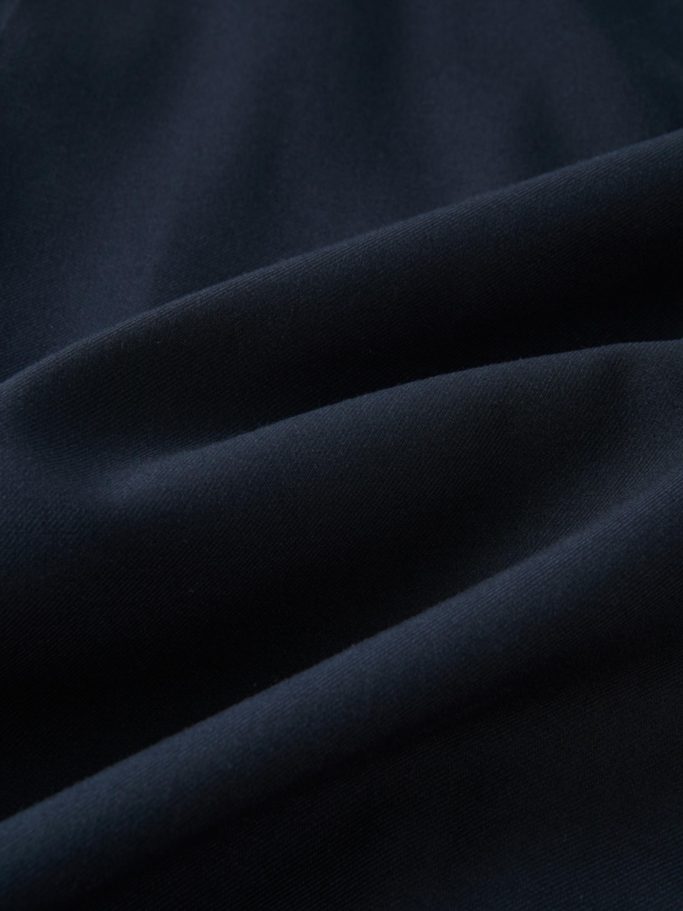 Pleat Back Skirt - Navy