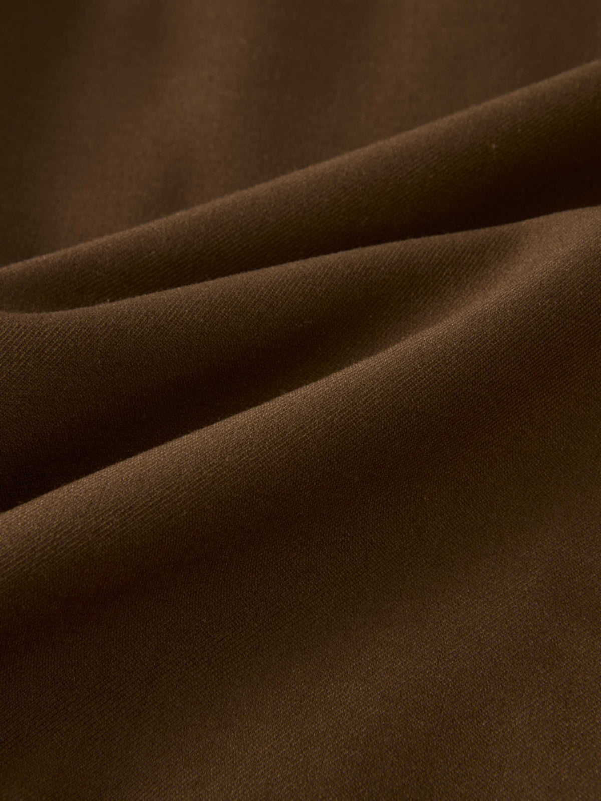 Pleat Back Skirt - Brown