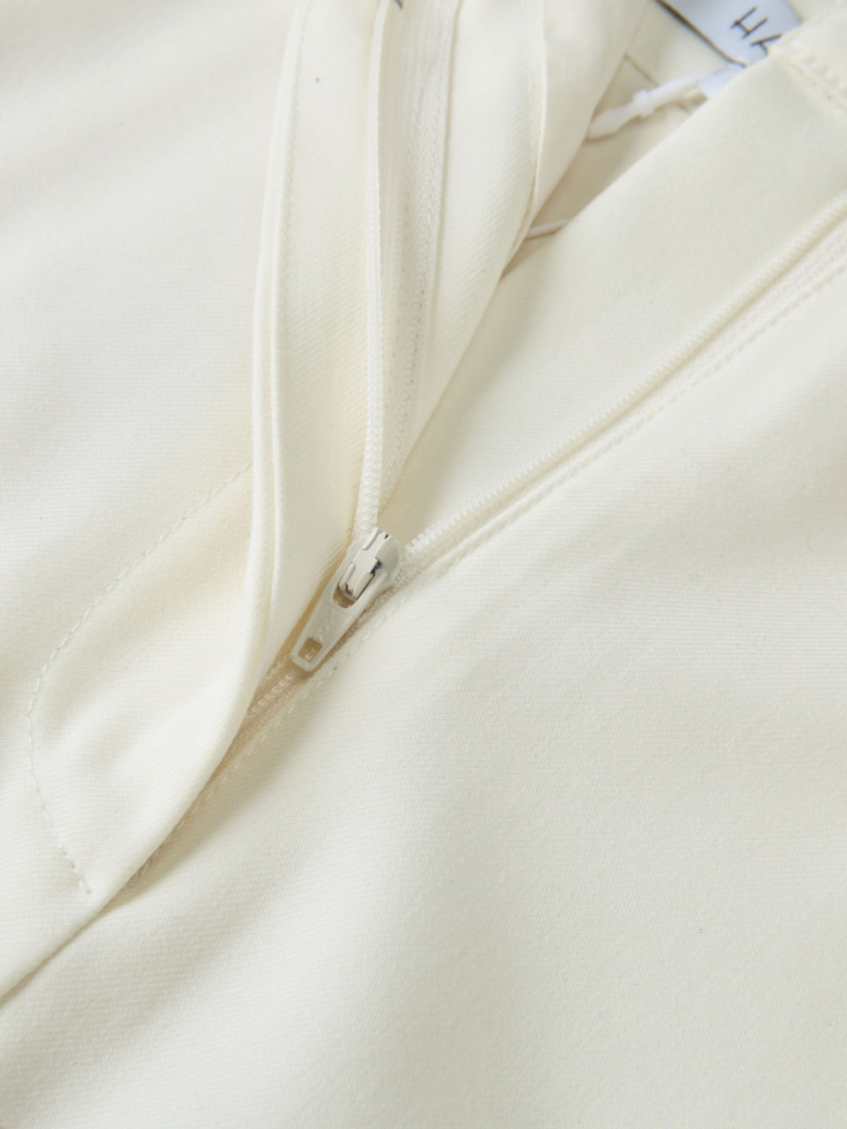 Pleat Back Skirt - Winter White