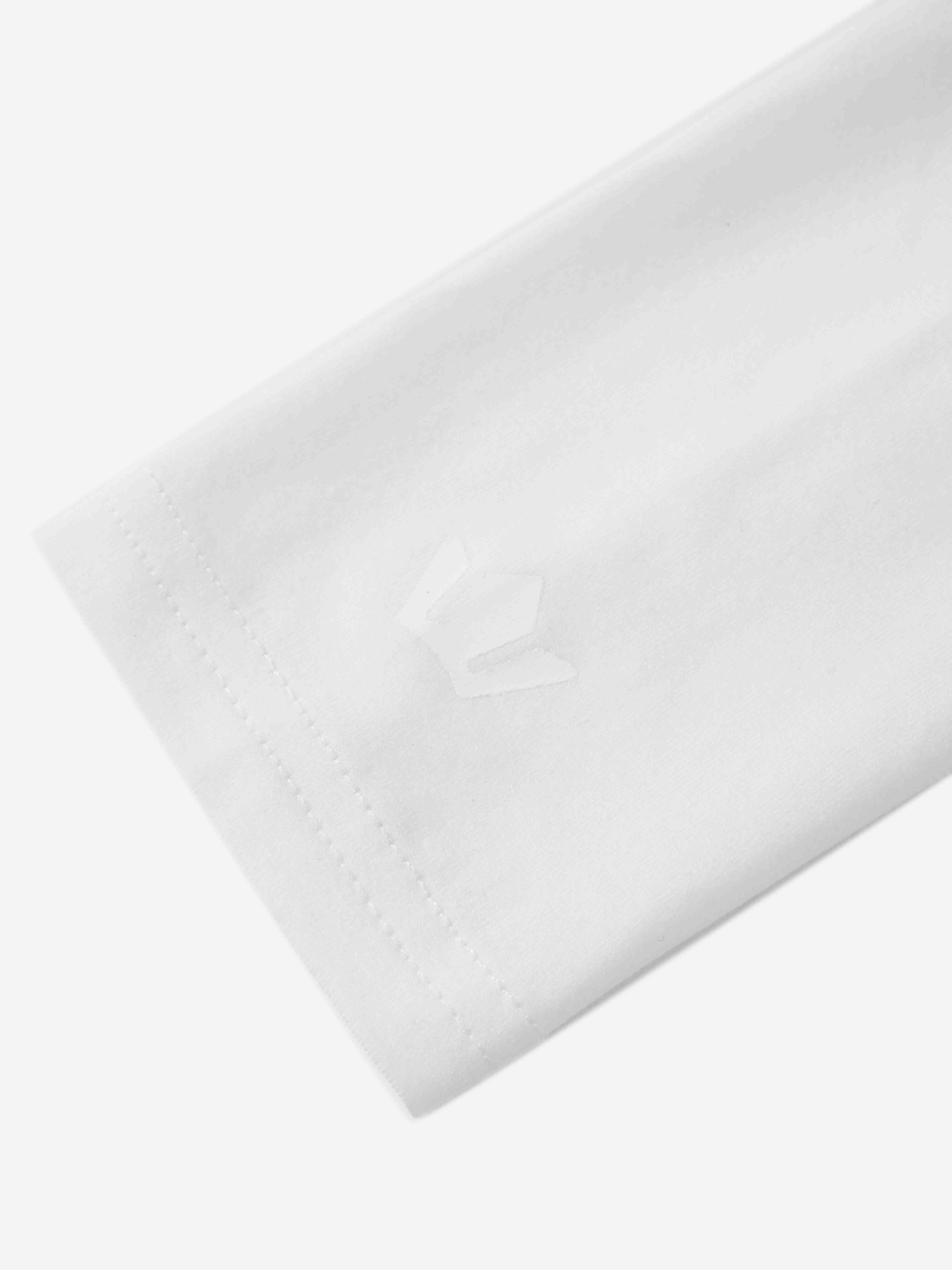 Cropped Boxy Tee-White