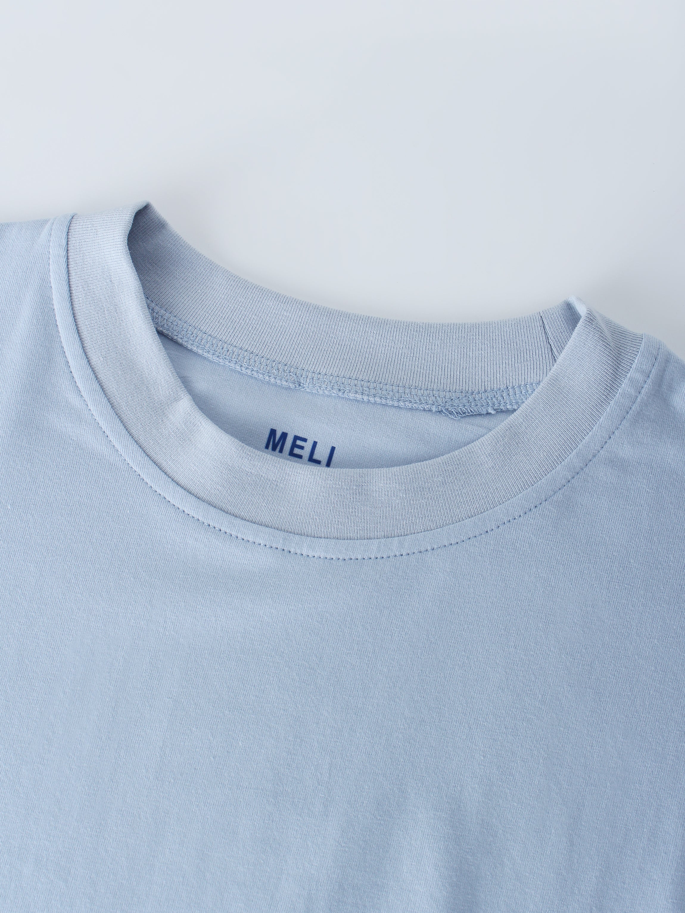 OVERSIZED TEE-LIGHT BLUE