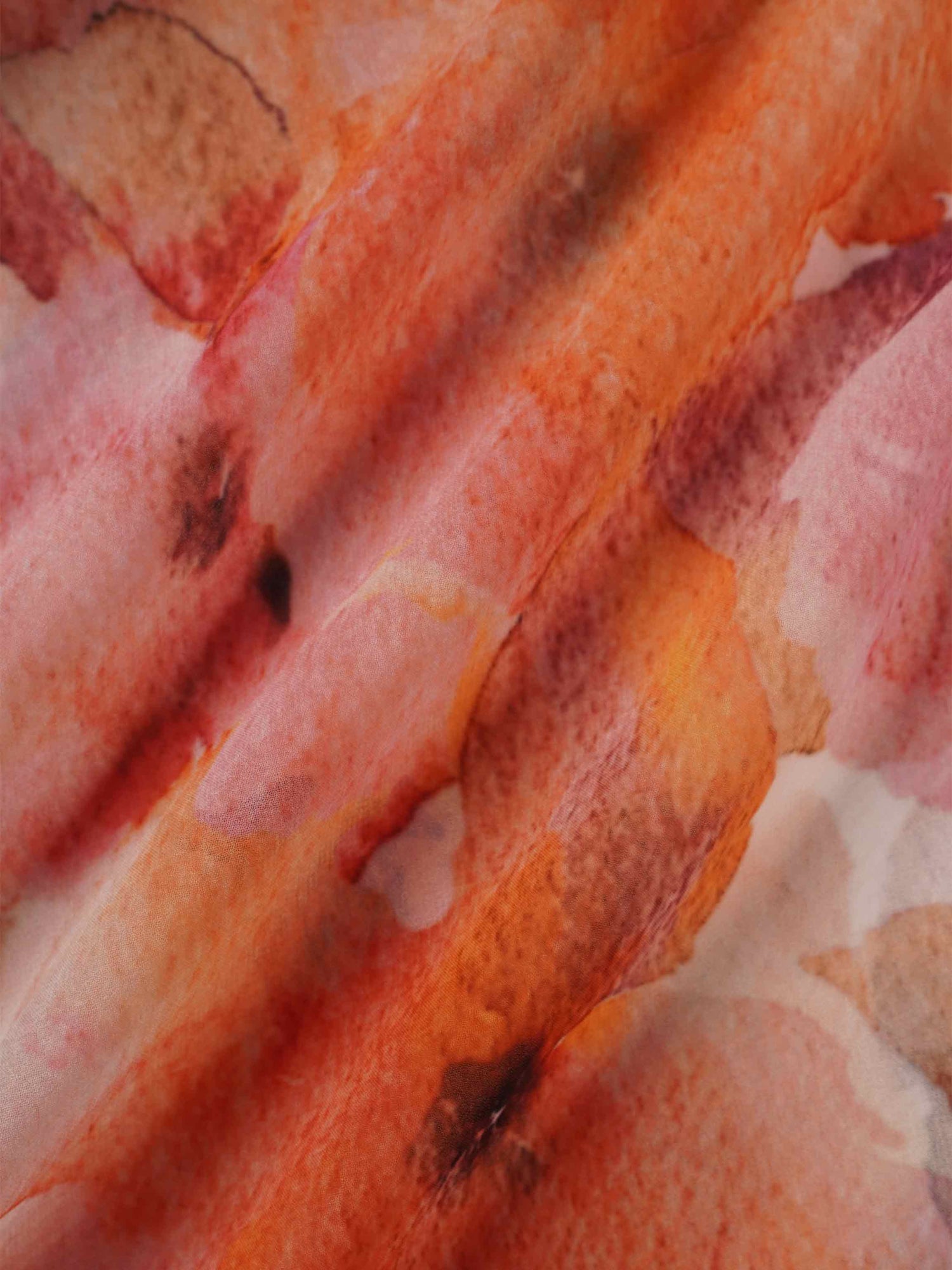 Asymmetrical Hem Dress-Spring Flowers