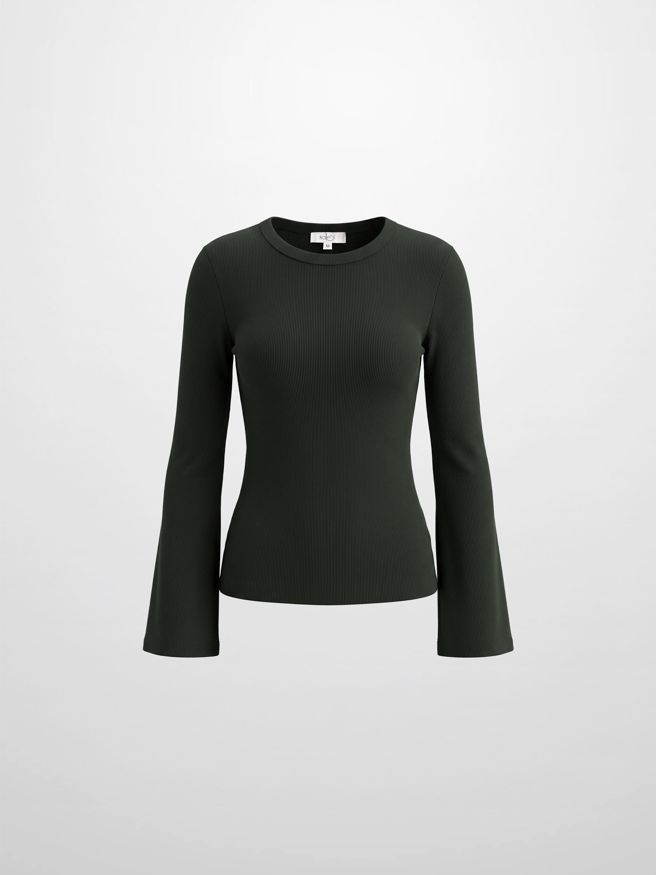 Bell Sleeve Sweater - Green