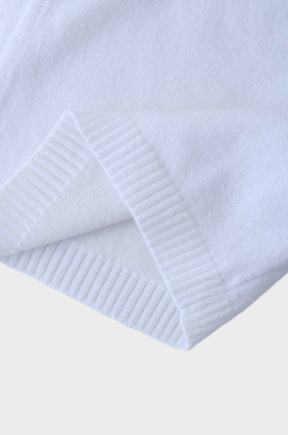 FLAT SHRUG-WHITE