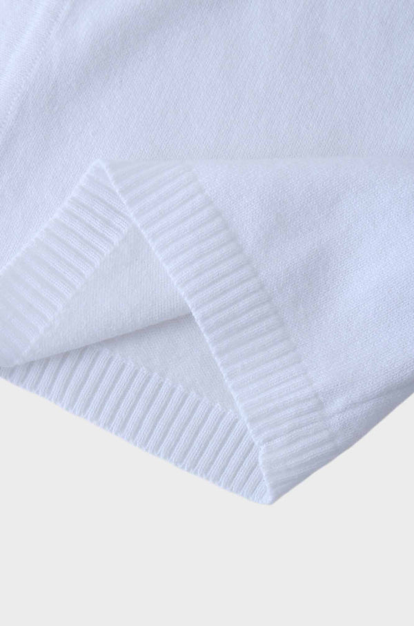FLAT SHRUG-WHITE