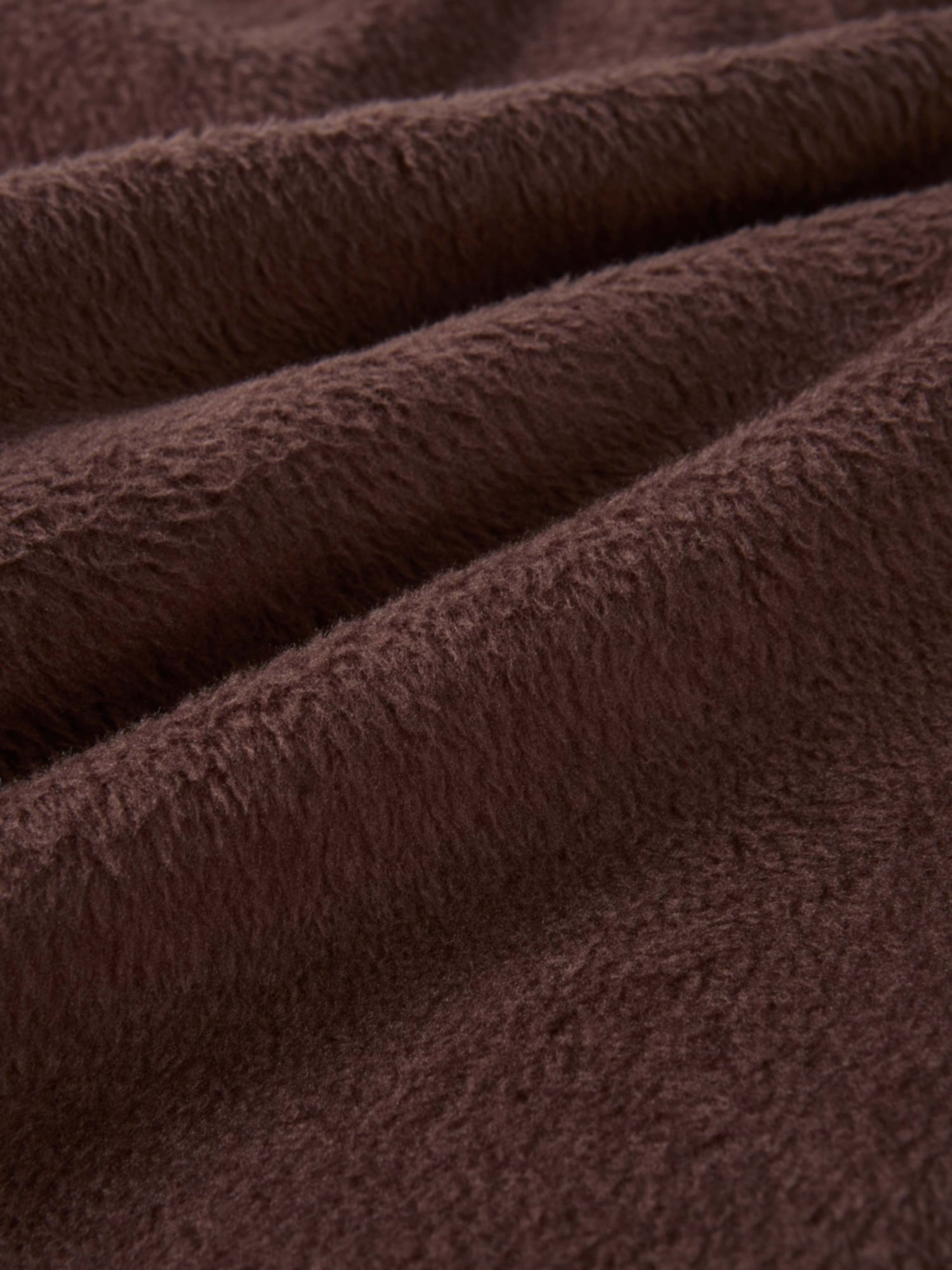 Cupro Bottom Sweatshirt Dress-Brown