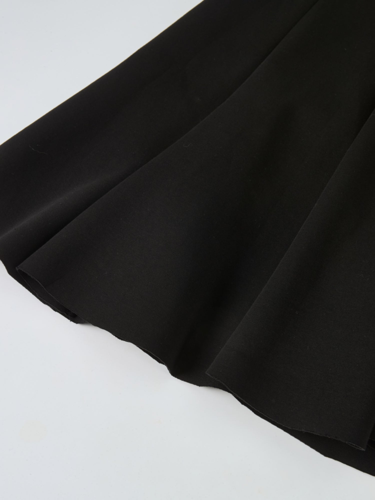 Short Flare Skirt 24"-Black
