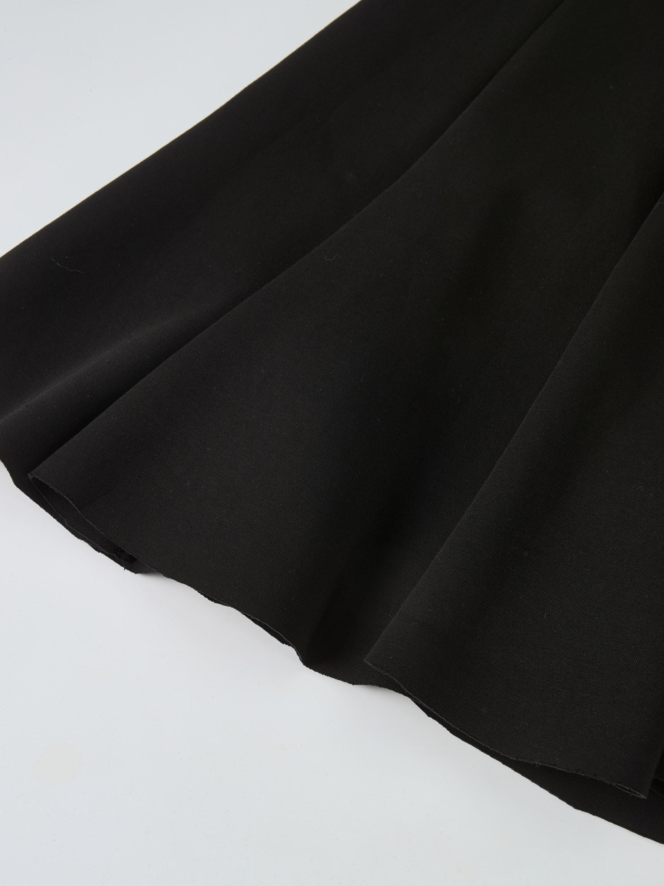 Short Flare Skirt 24"-Black