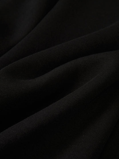 Short Flare Skirt 24"-Black