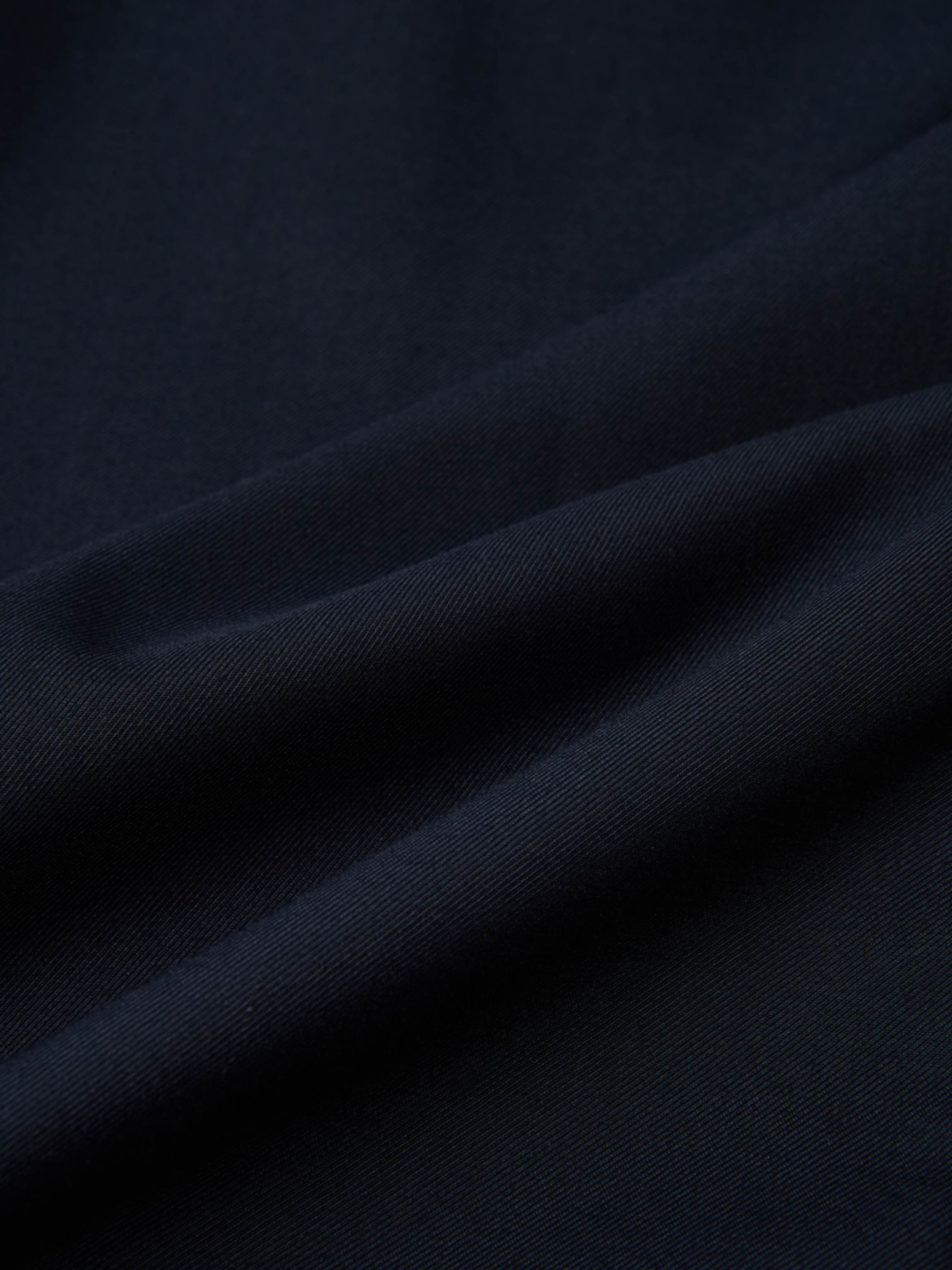 Cape Style Maxi Dress - Navy
