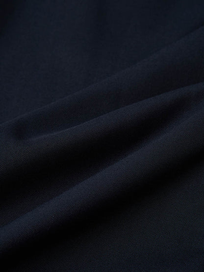 Cape Style Maxi Dress - Navy
