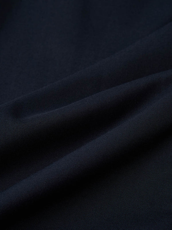 Cape Style Maxi Dress - Navy