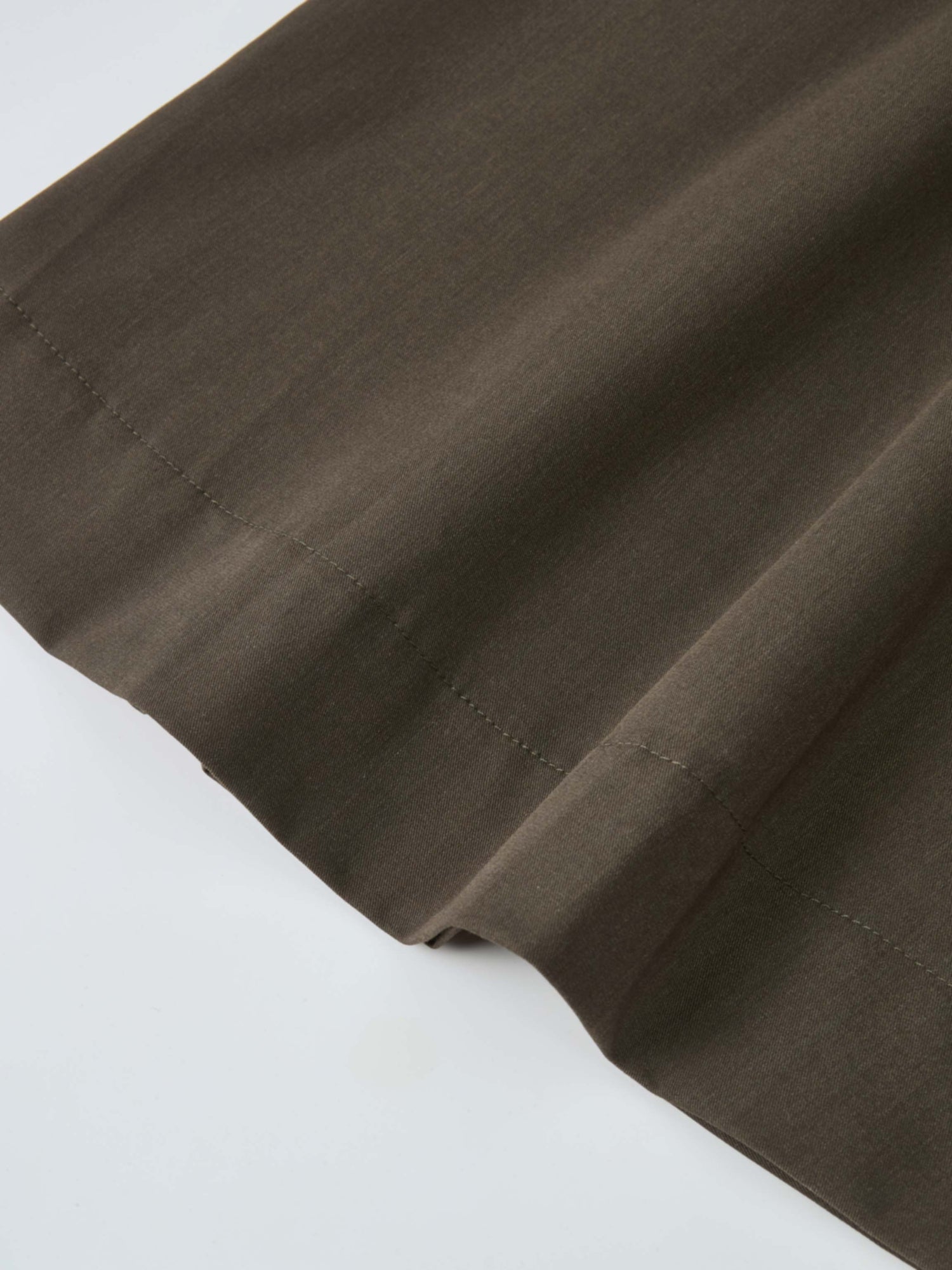 Cape Style Maxi Dress - Deep Olive