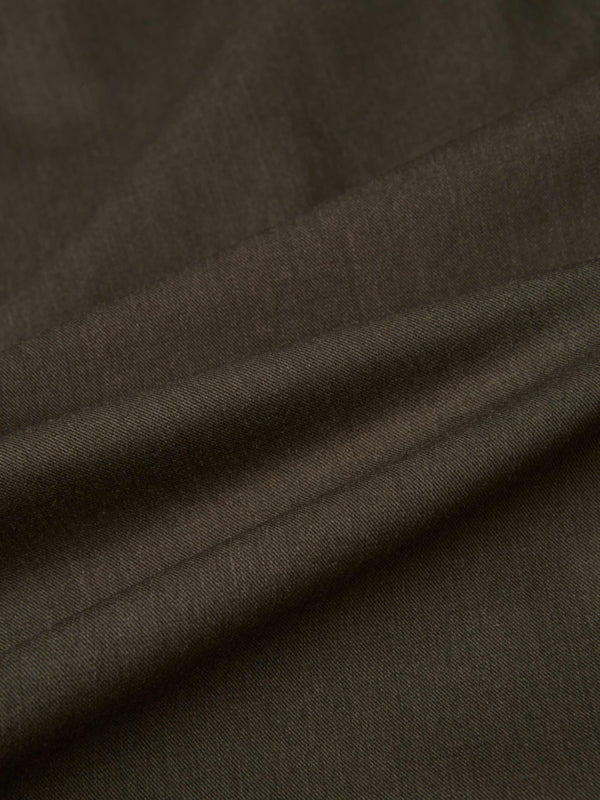 Cape Style Maxi Dress - Deep Olive
