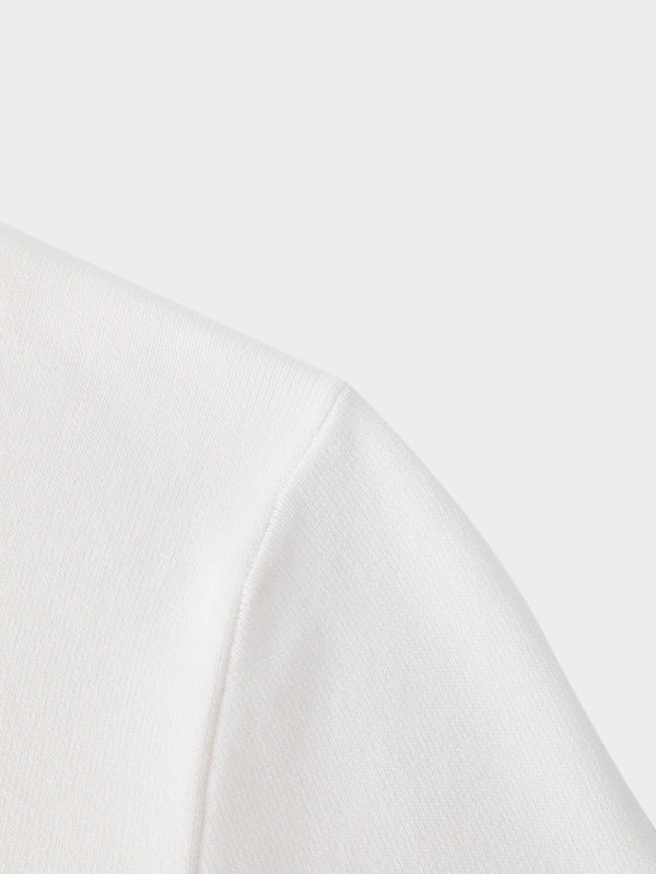 High Cuff Sweater-Cream