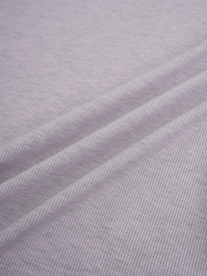Soft Ribbed High V Tee-Heathered Lavender