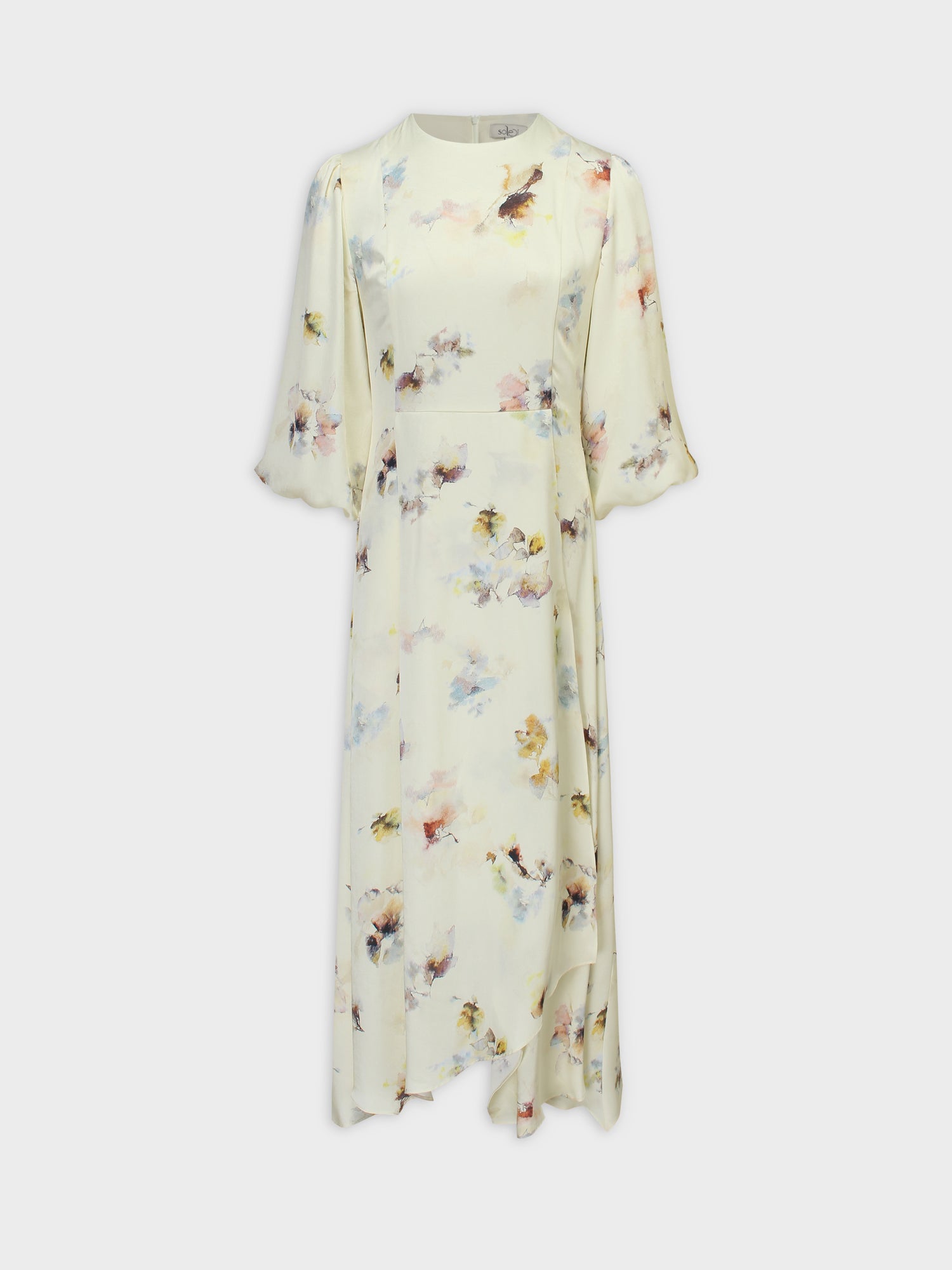 Handkerchief Maxi Dress-Sunshine Floral