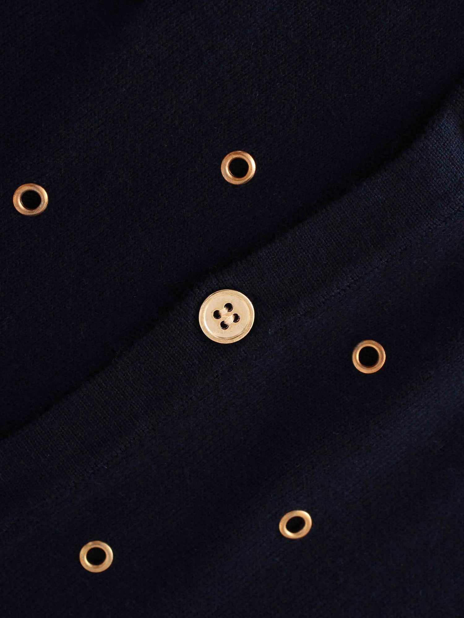 Grommet Cardigan-Navy