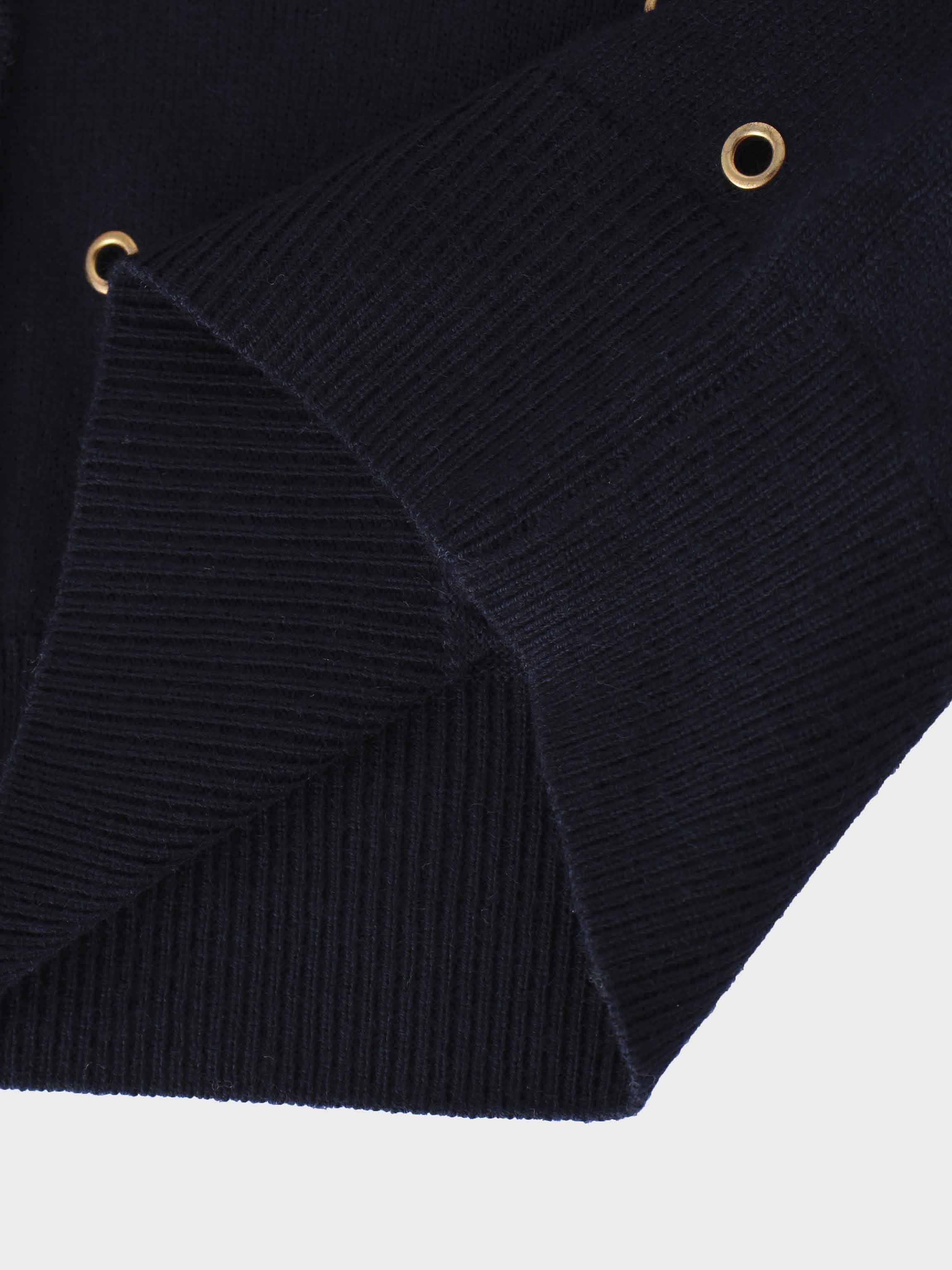 Grommet Cardigan-Navy