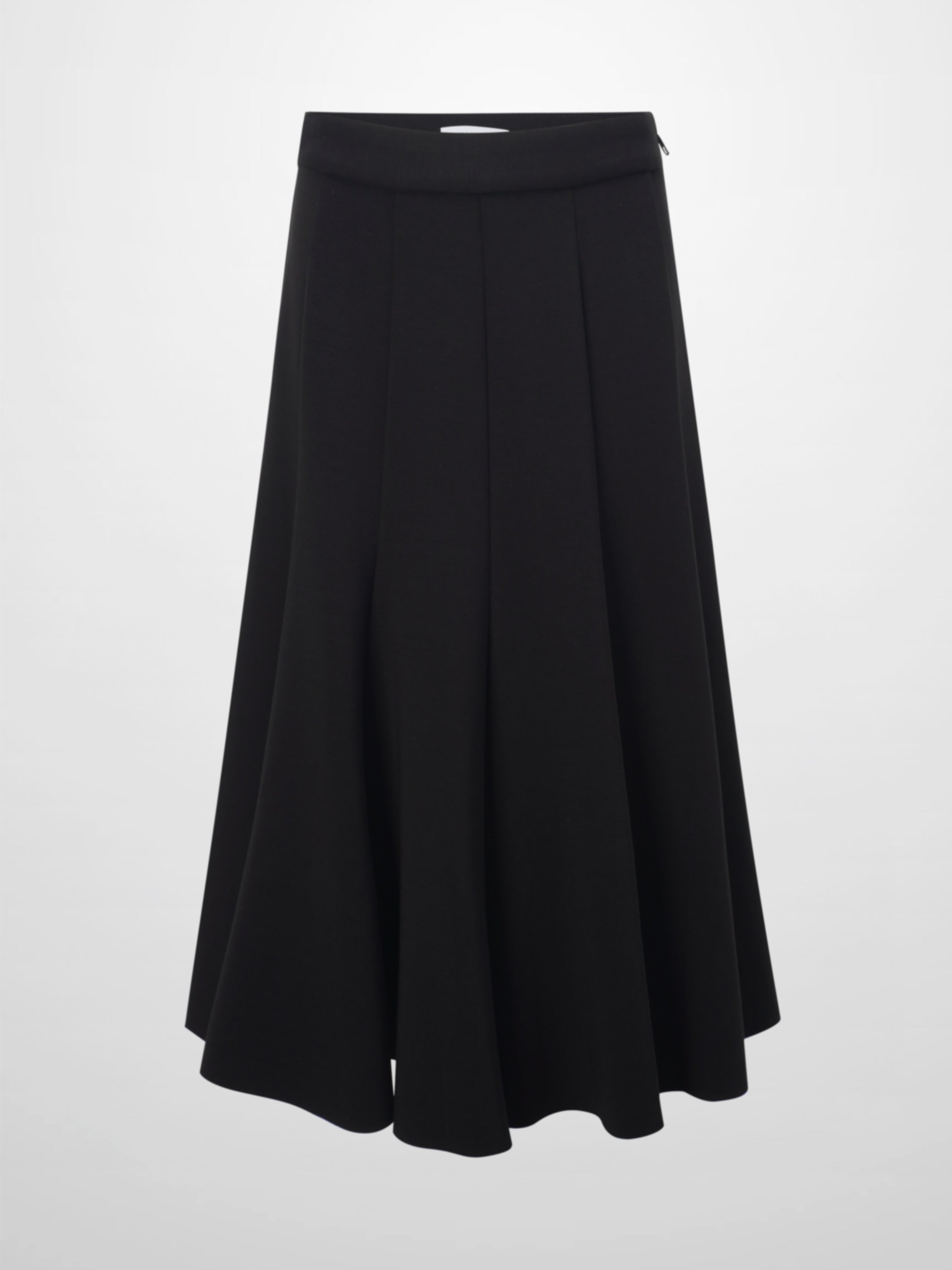 Short Flare Skirt 26&quot;-Black