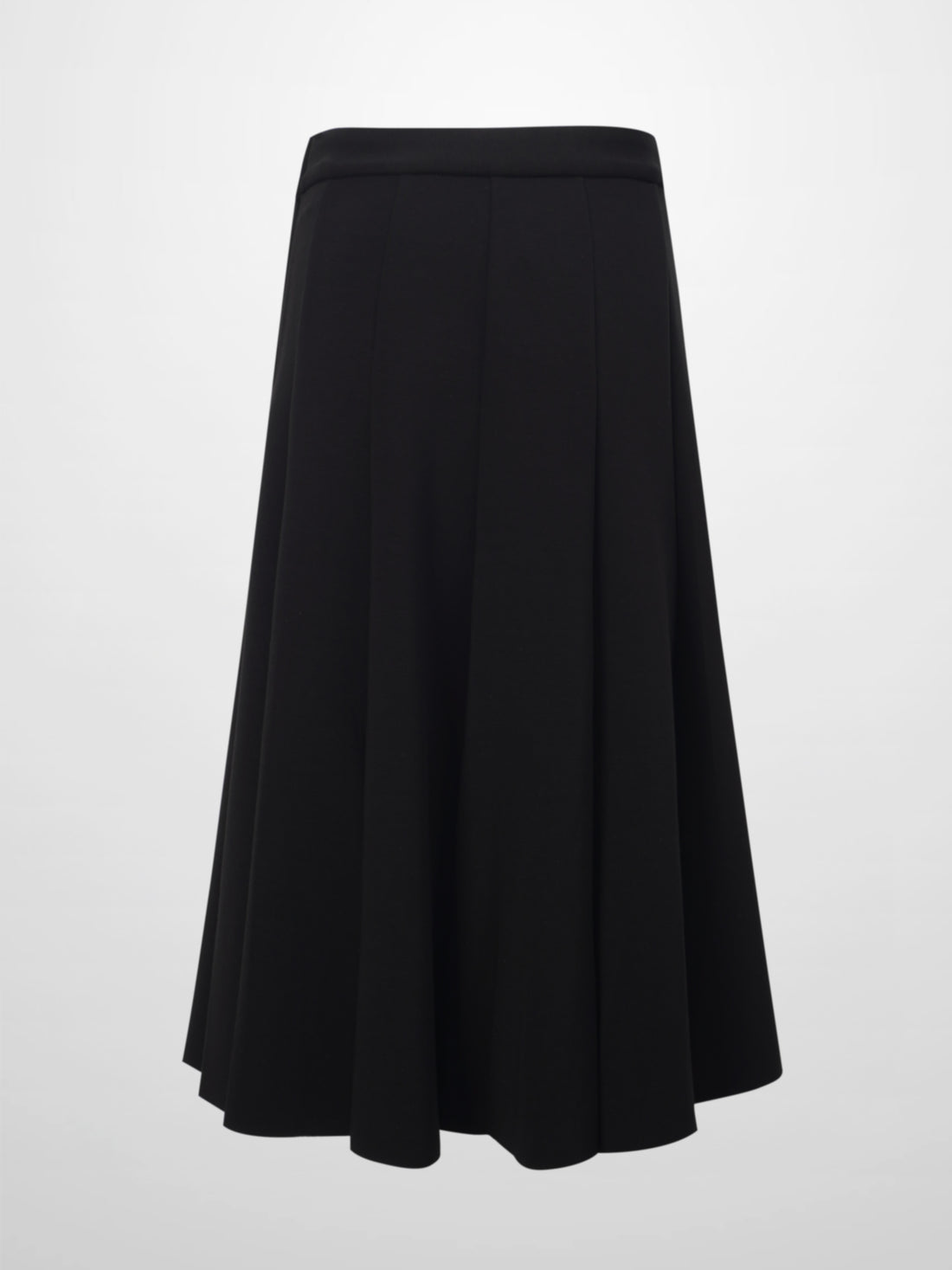 Short Flare Skirt 26&quot;-Black
