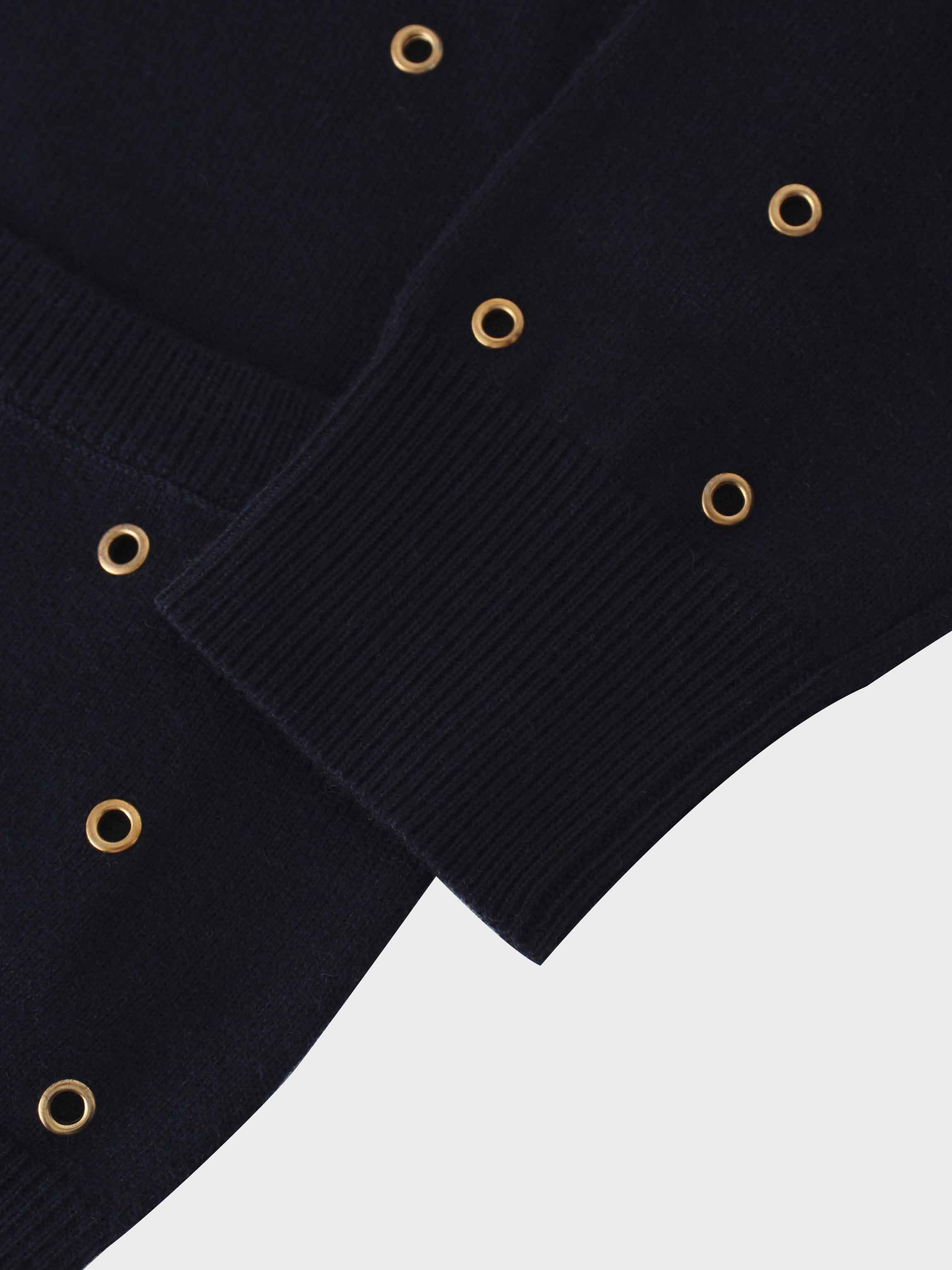 Grommet Cardigan-Navy