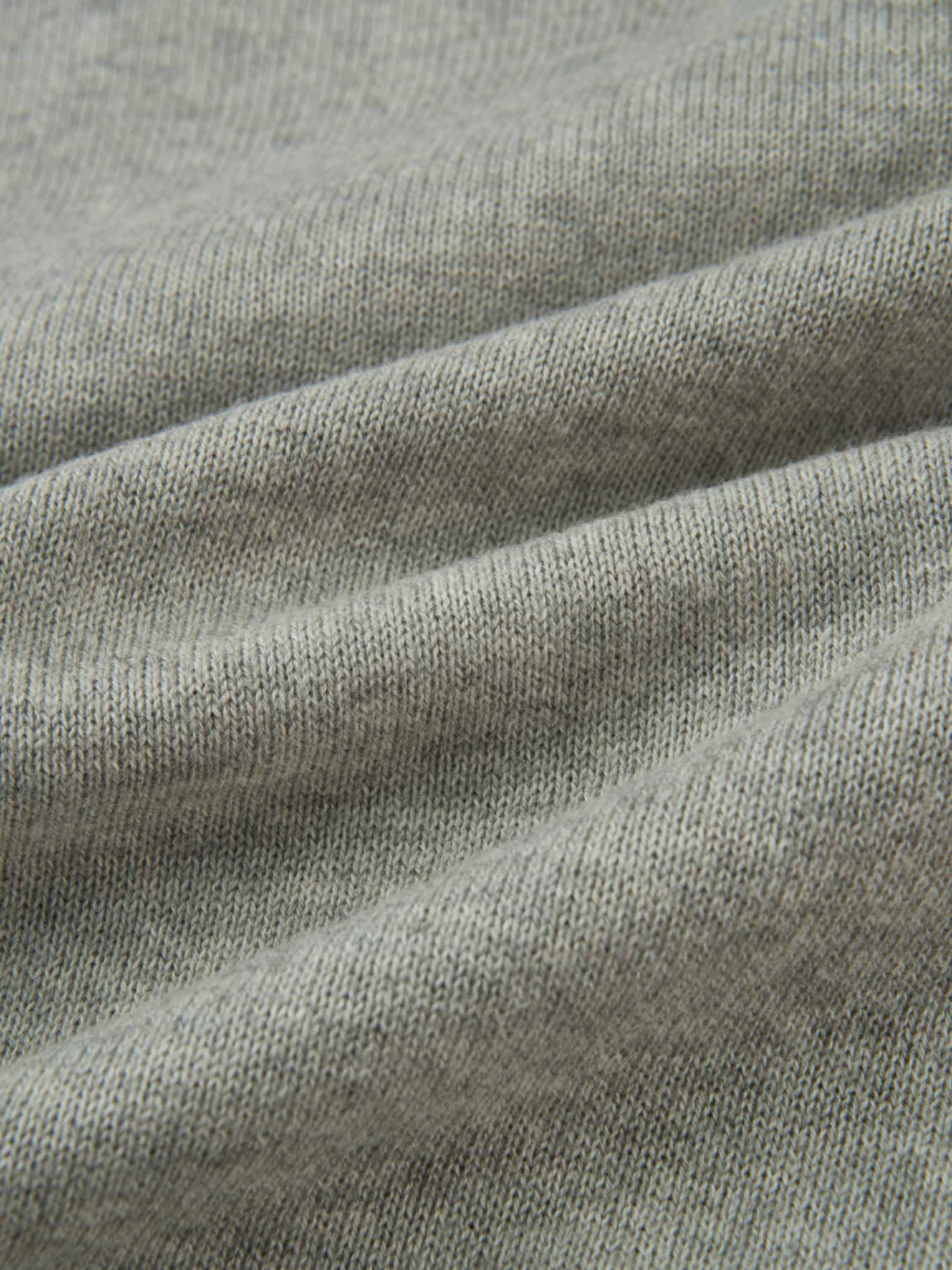 V Neck Argyle Sweater - Grey