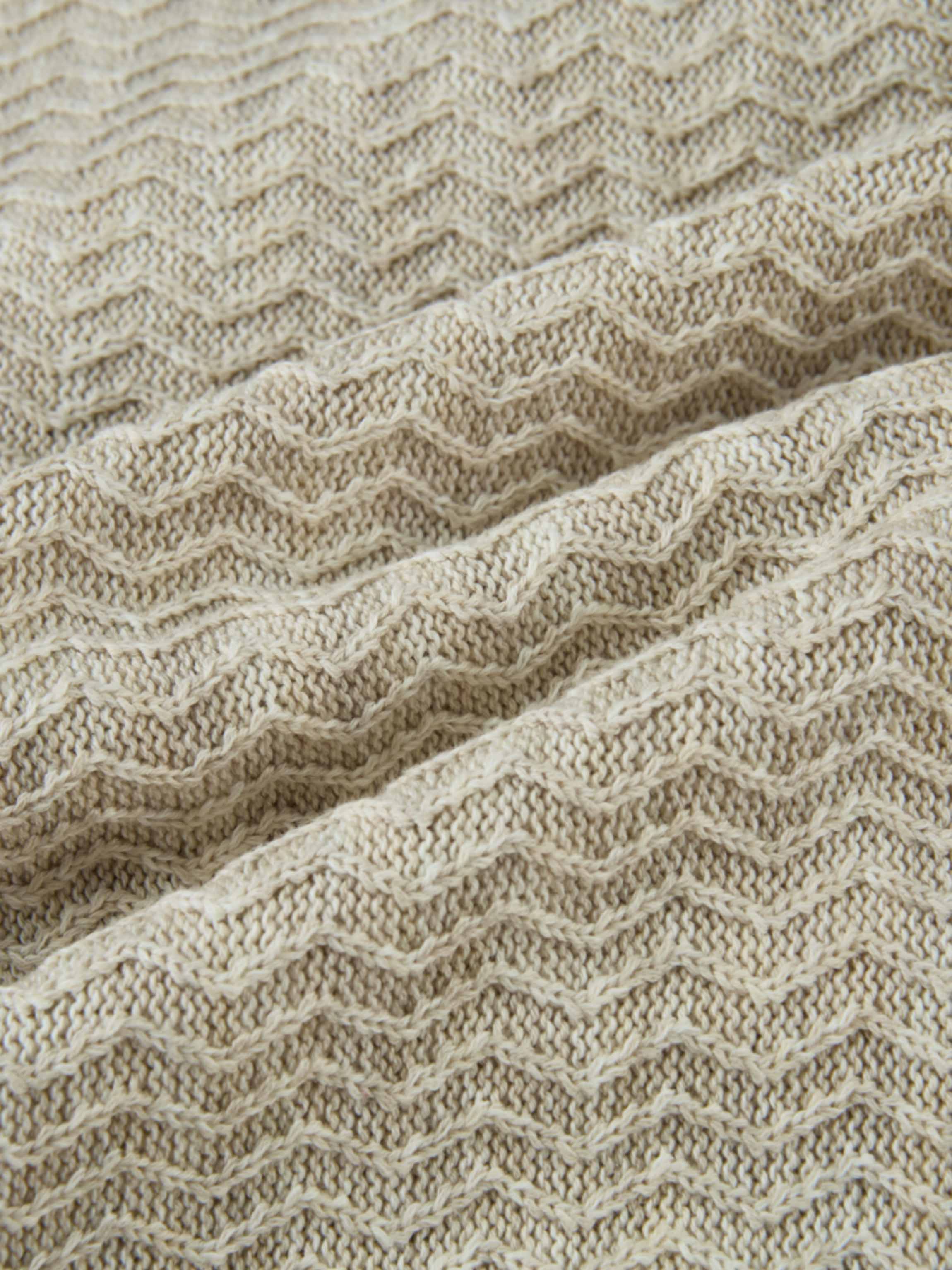Fringe Bottom Sweater - Heathered Camel