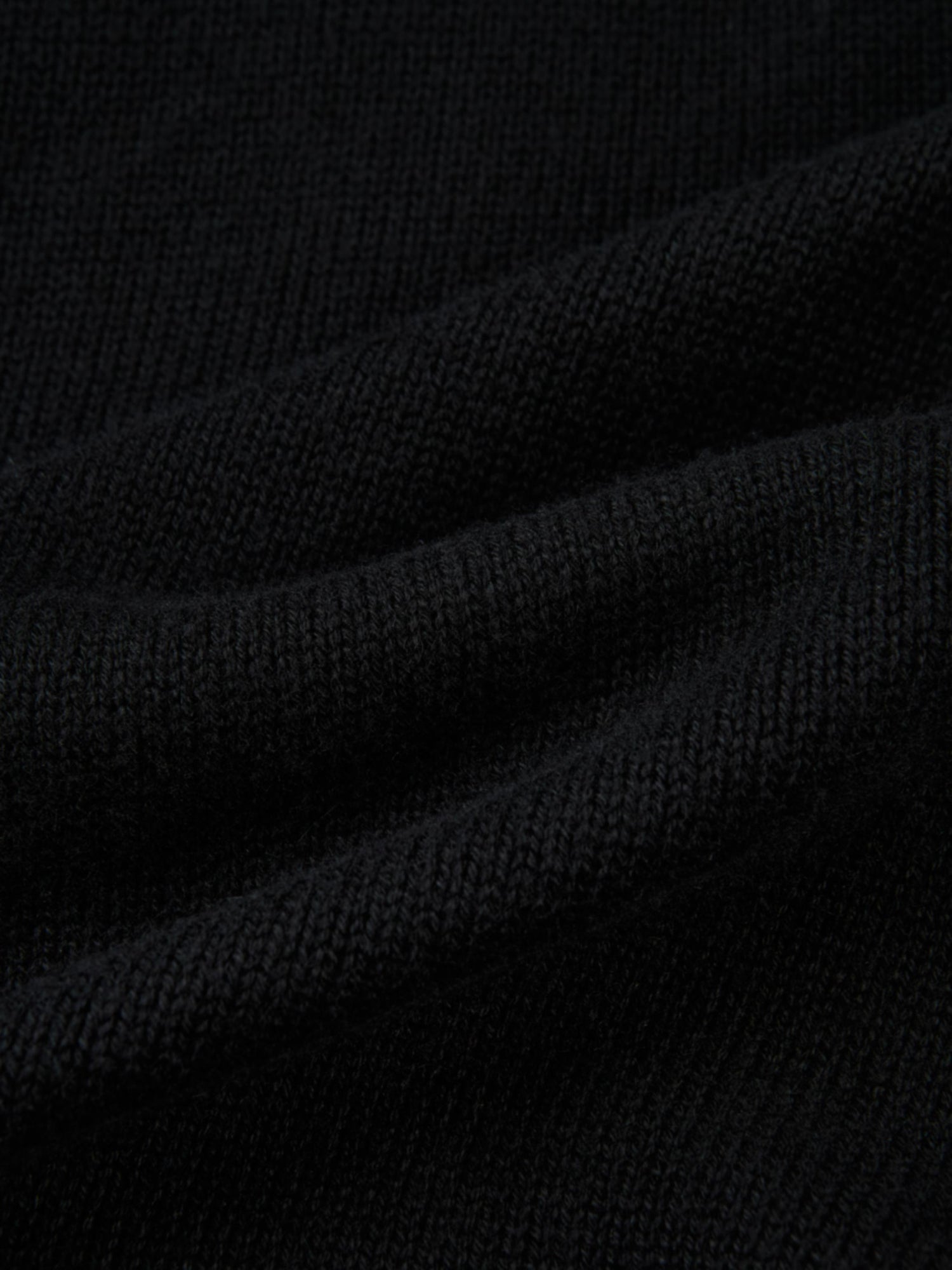 Shirt Back Sweater - Black/White