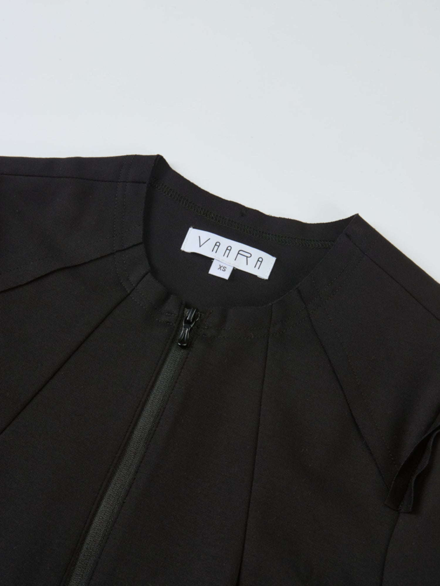 Stretch Peplum Jacket - Black
