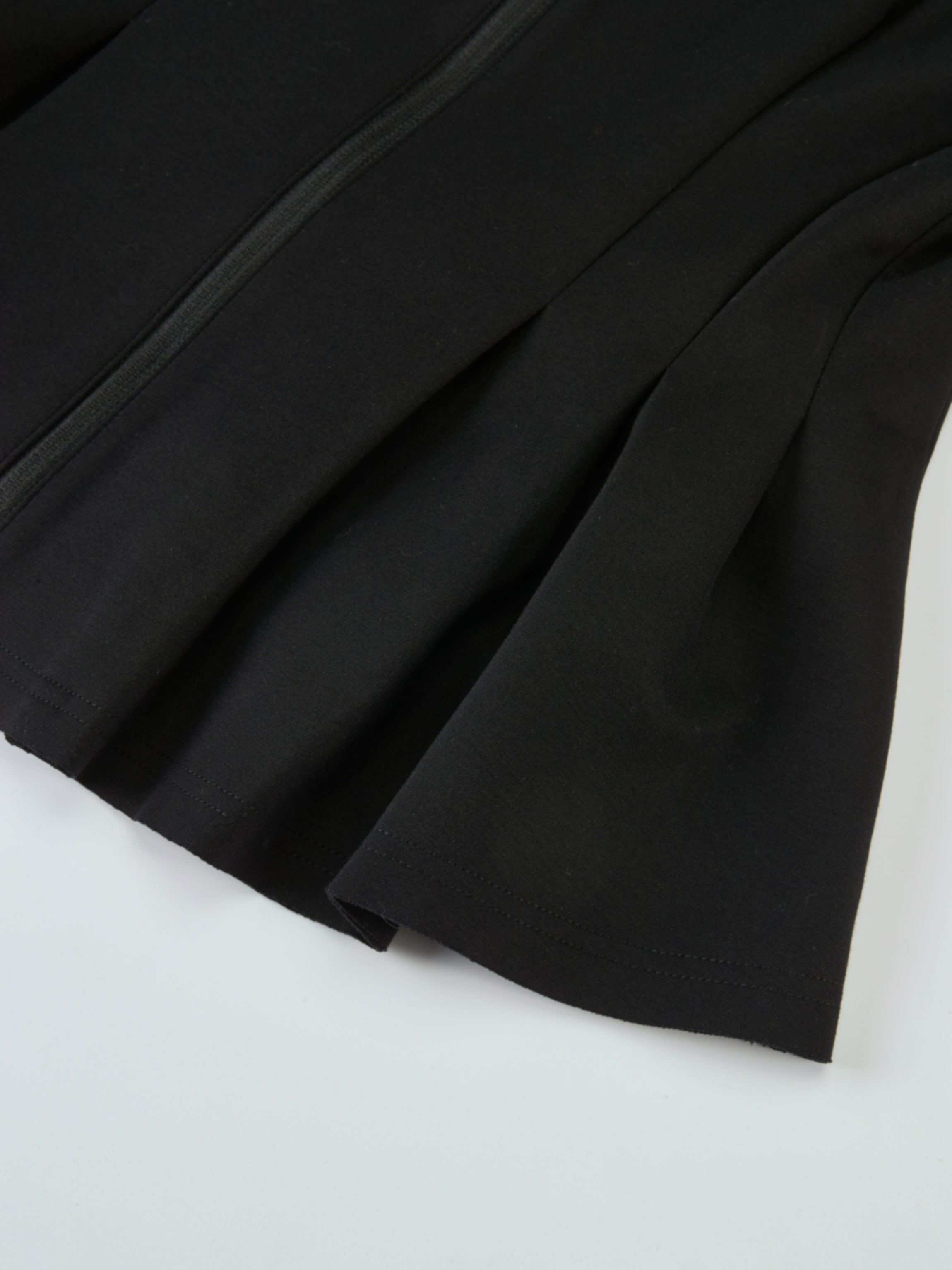 Stretch Peplum Jacket - Black