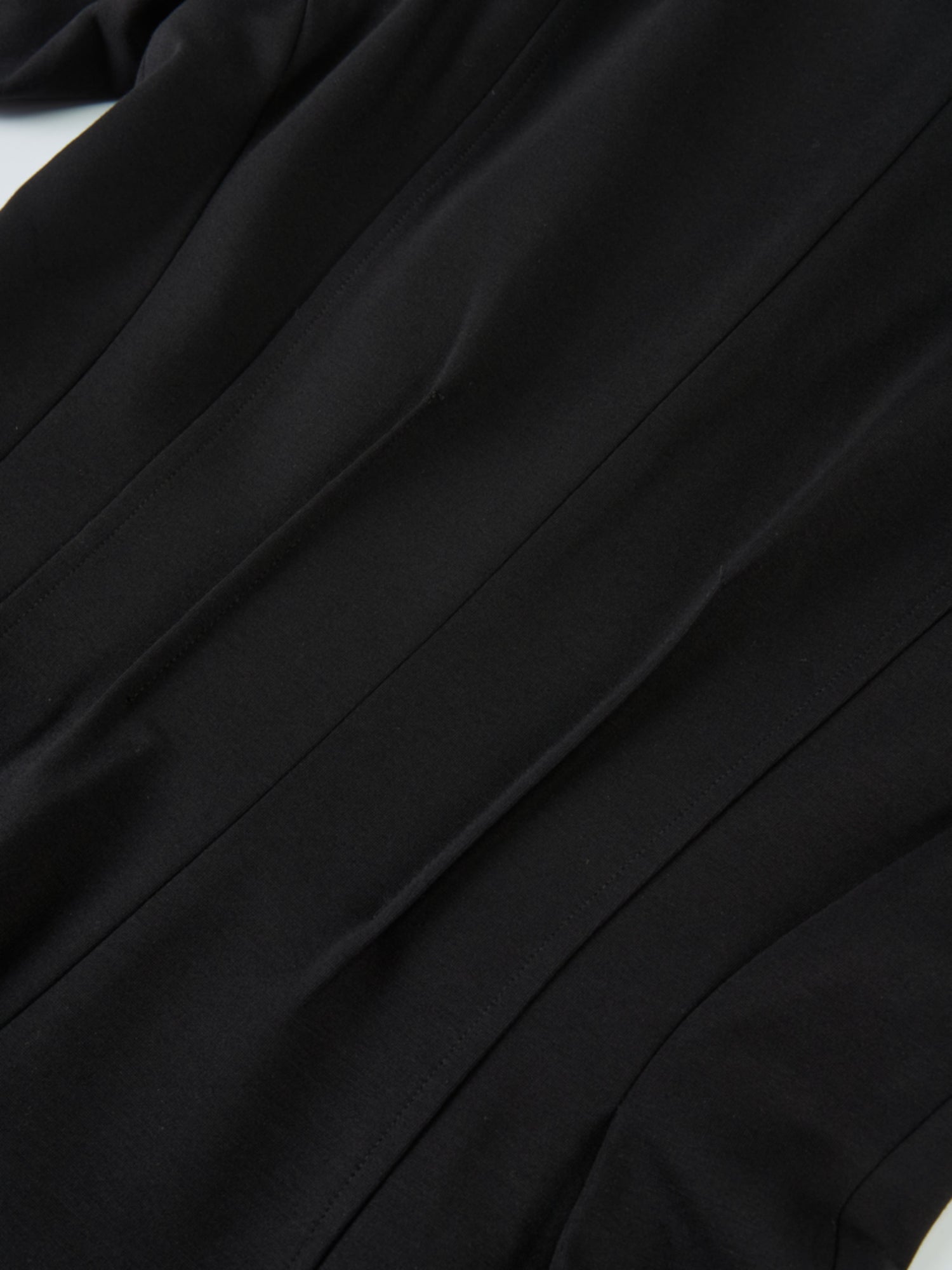 Stretch Peplum Jacket - Black