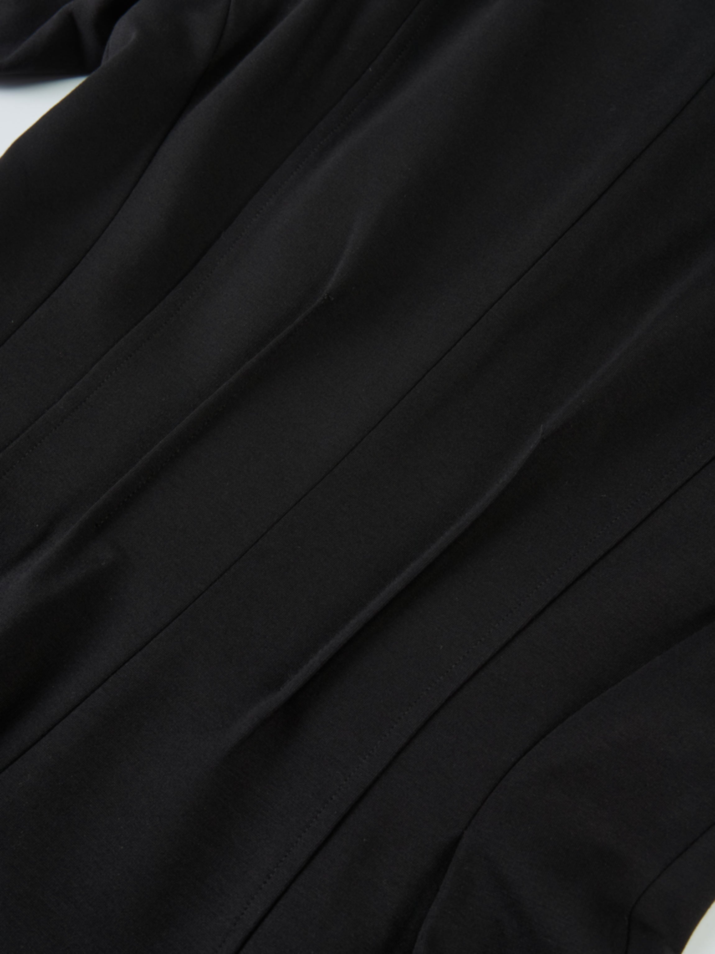 Stretch Peplum Jacket - Black