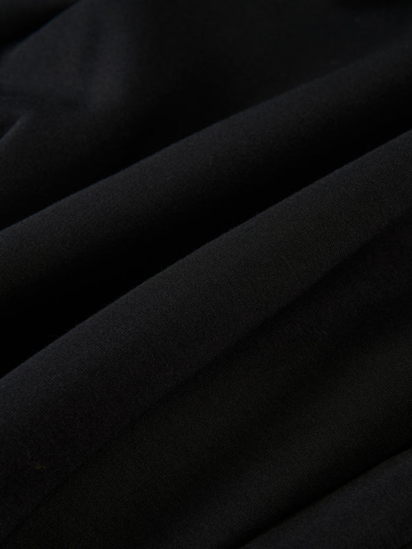 Stretch Peplum Jacket - Black