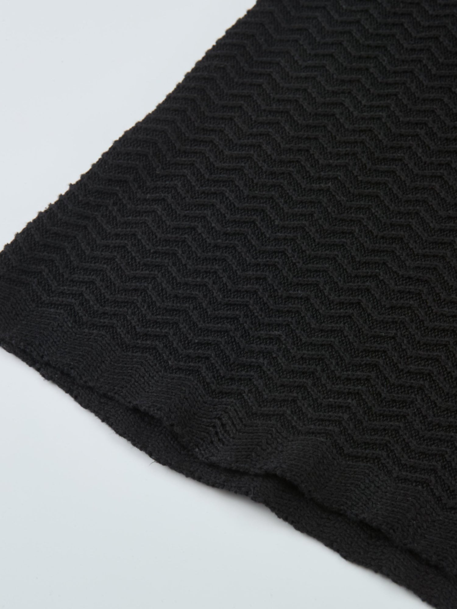 Maxi Knit Skirt - Solid Black