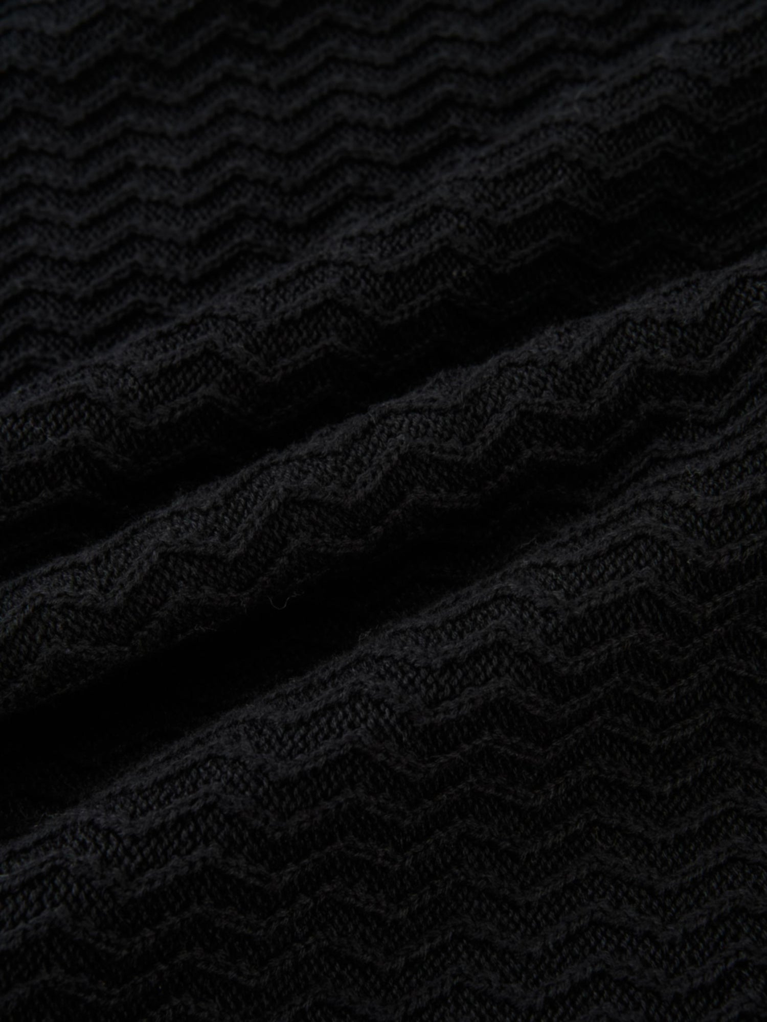 Maxi Knit Skirt - Solid Black