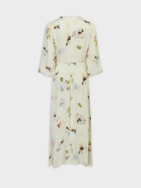 Handkerchief Maxi Dress-Sunshine Floral