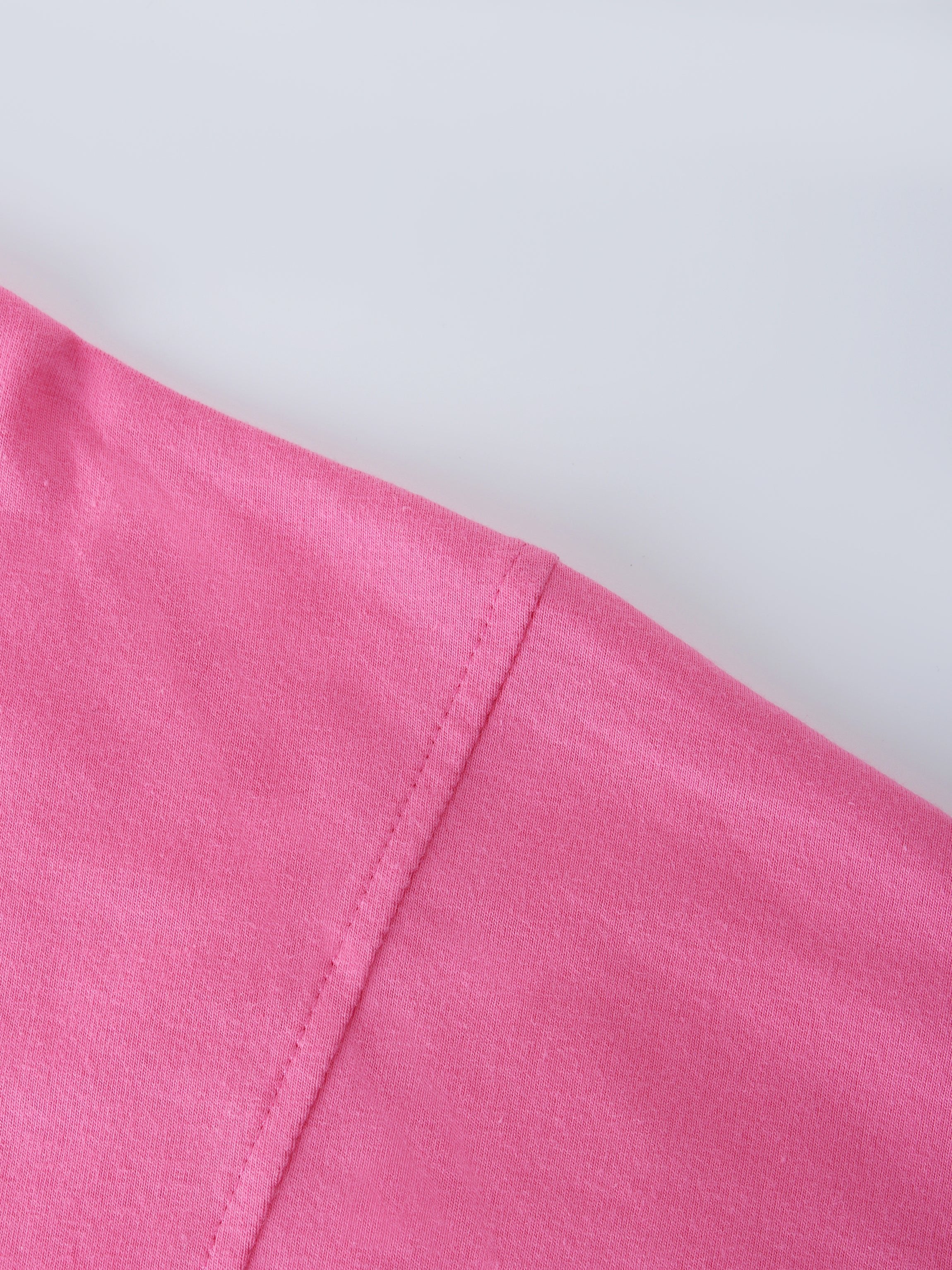 OVERSIZED TEE-PINK