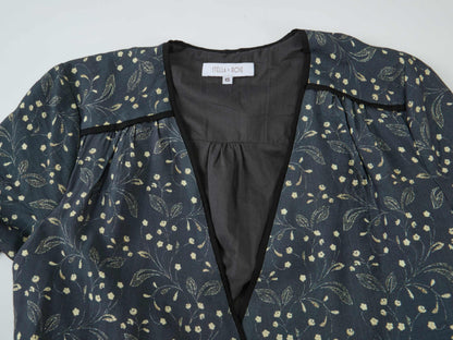 Handkerchief Hem Wrap Dress - Mini Floral