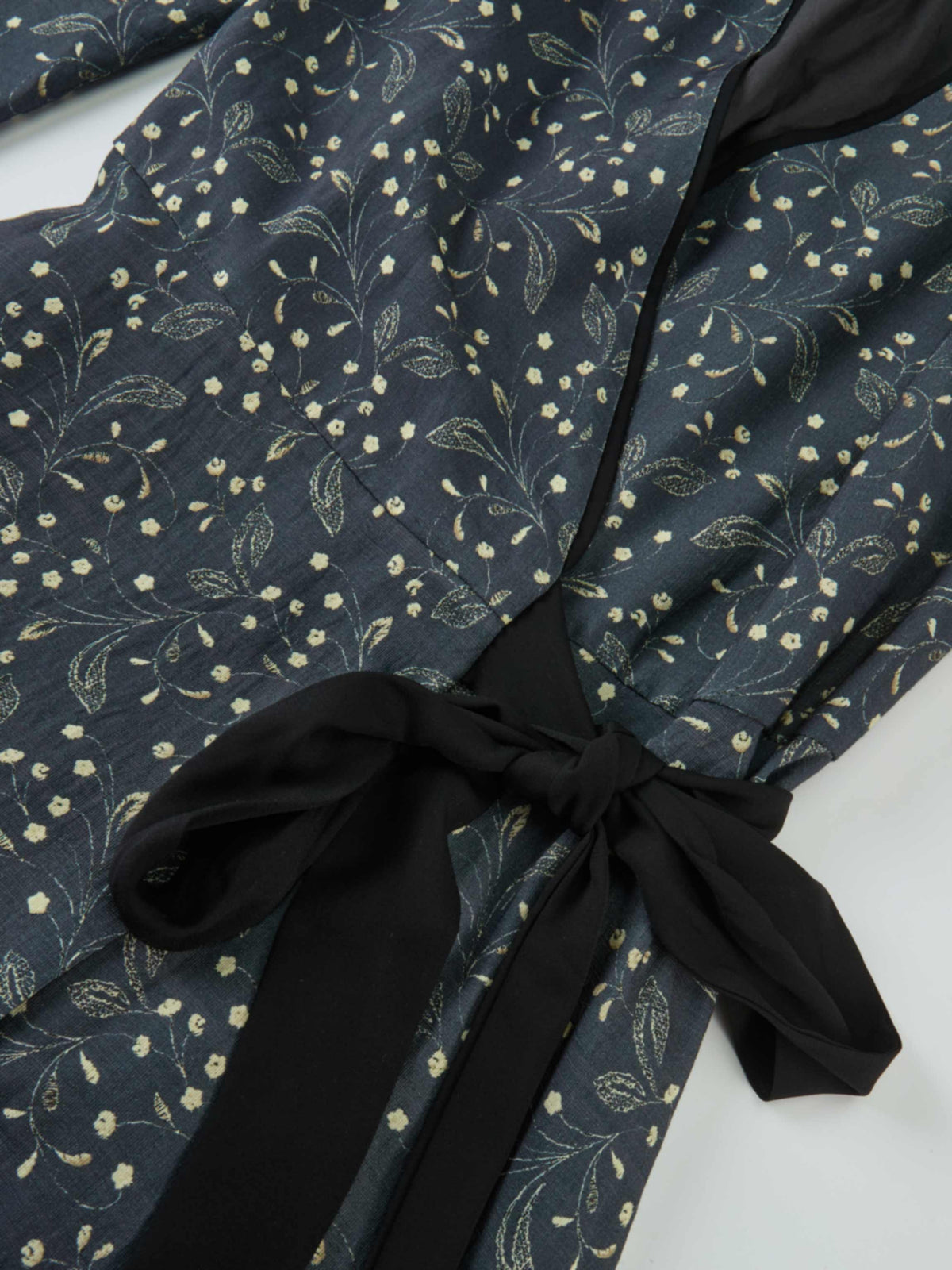 Handkerchief Hem Wrap Dress - Mini Floral