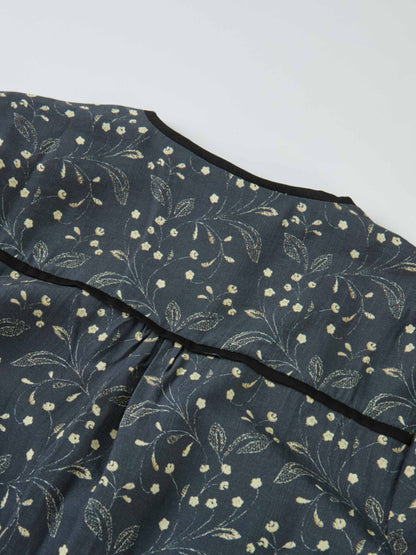Handkerchief Hem Wrap Dress - Mini Floral