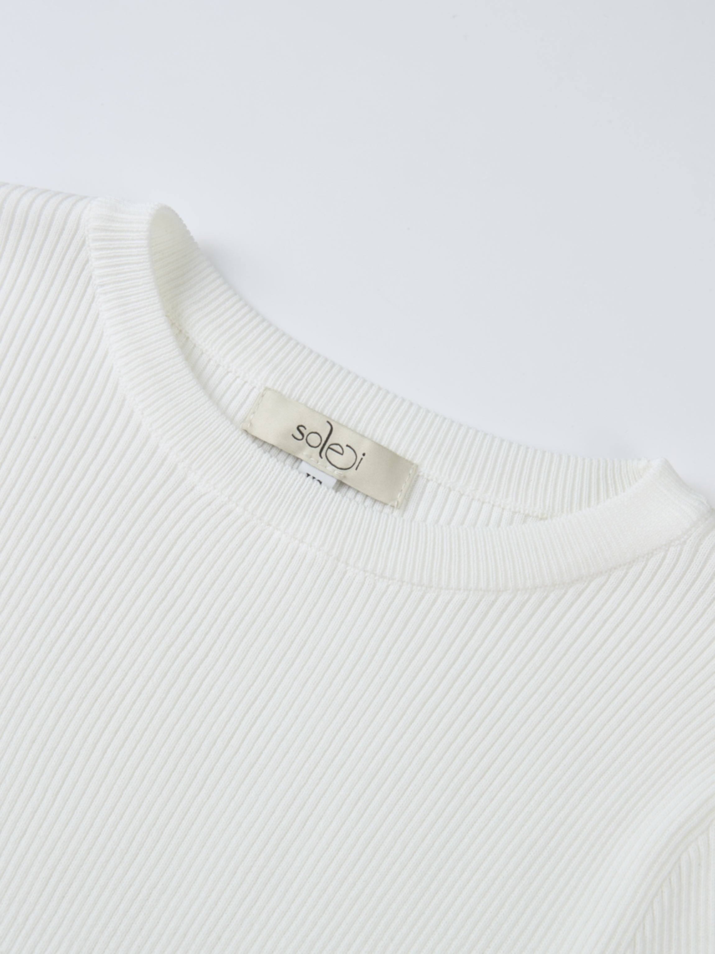 Ruffle Cuff Sweater - Cream