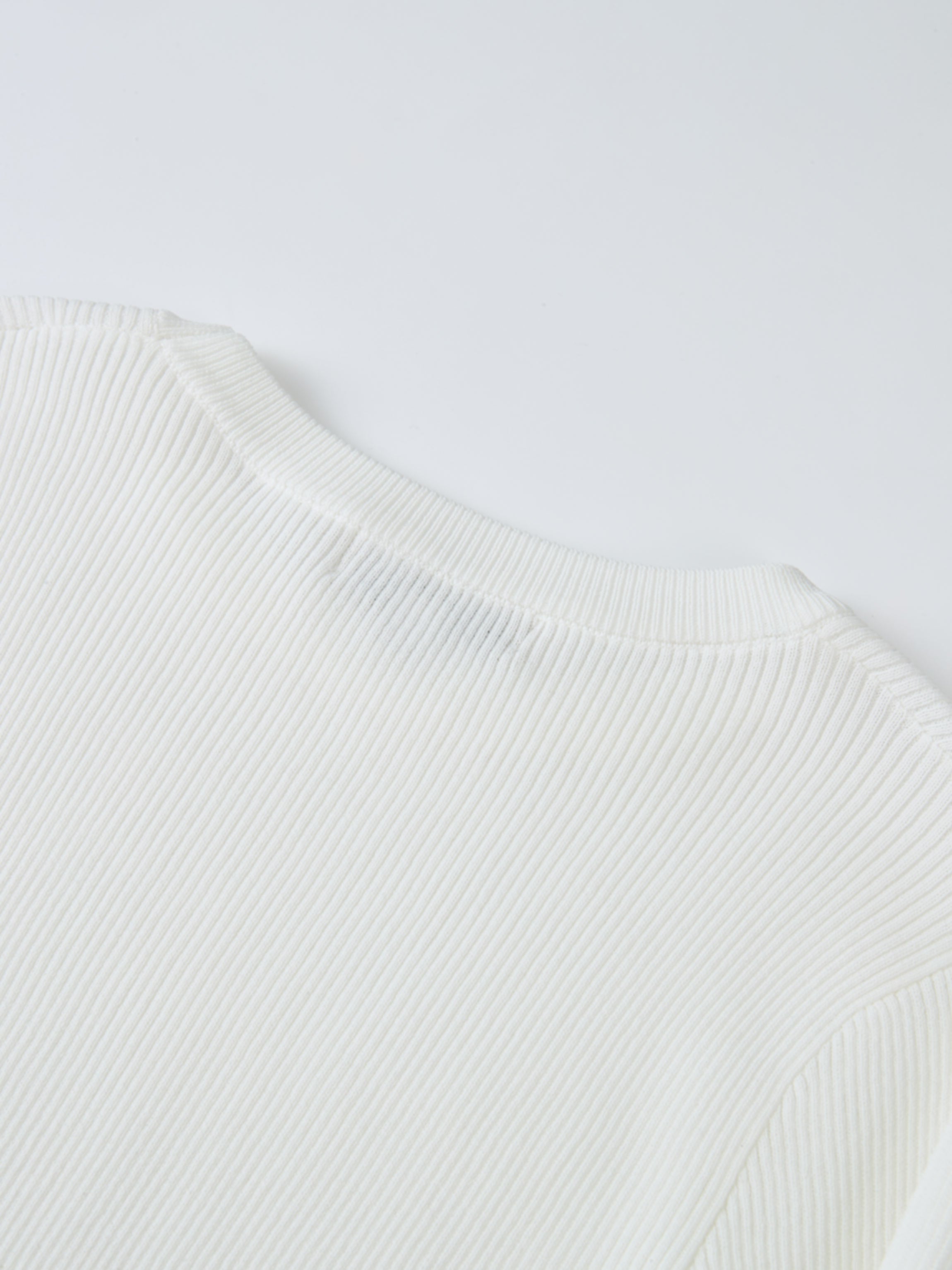 Ruffle Cuff Sweater - Cream