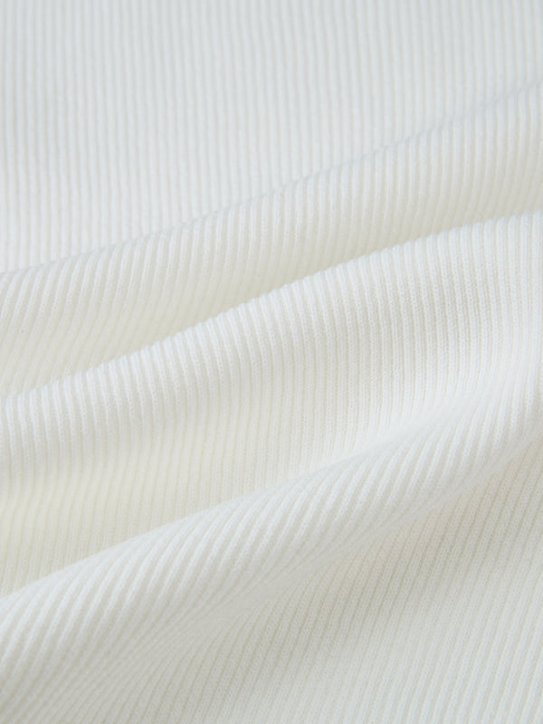 Ruffle Cuff Sweater - Cream