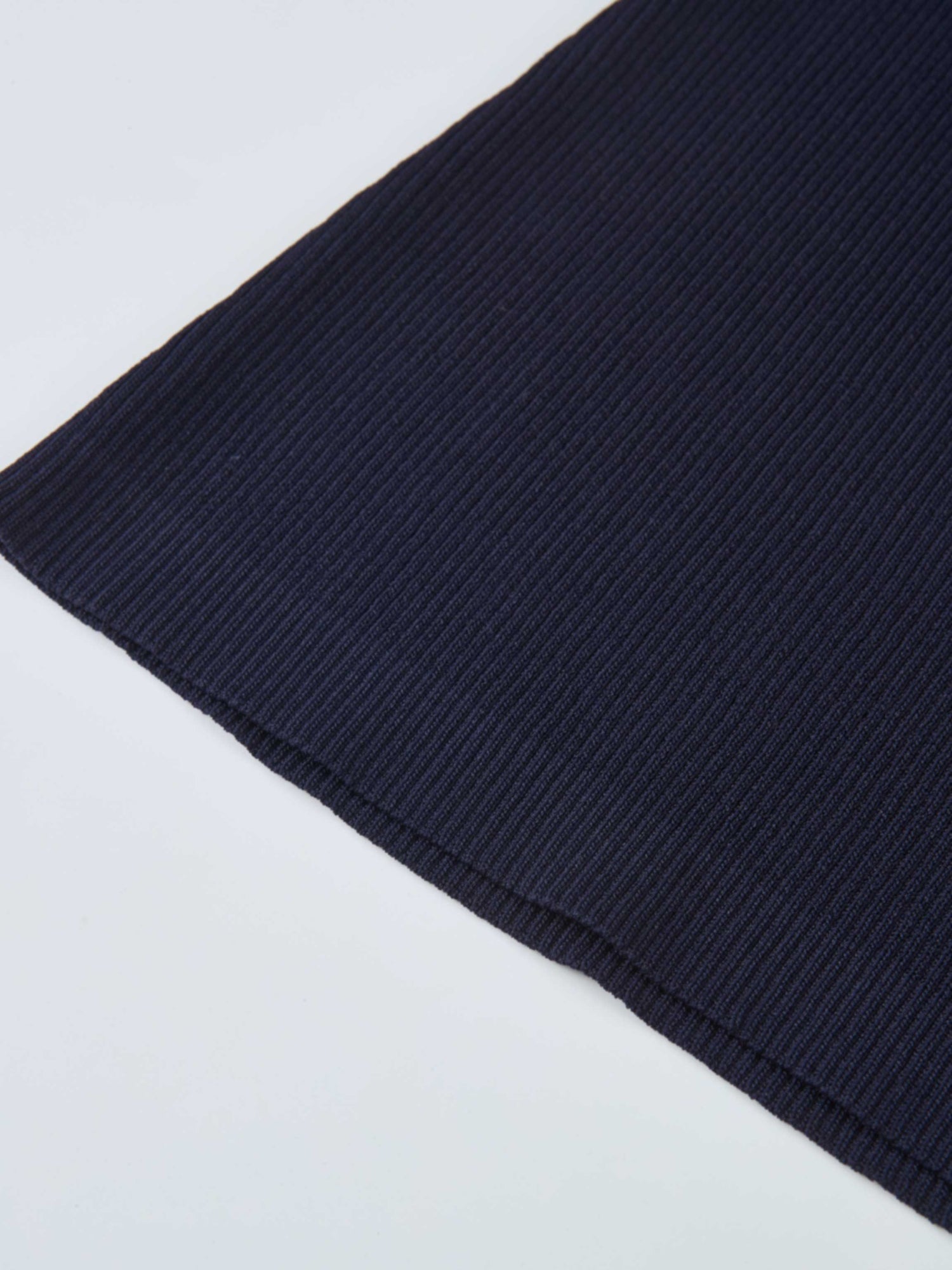 Ruffle Cuff Sweater - Navy