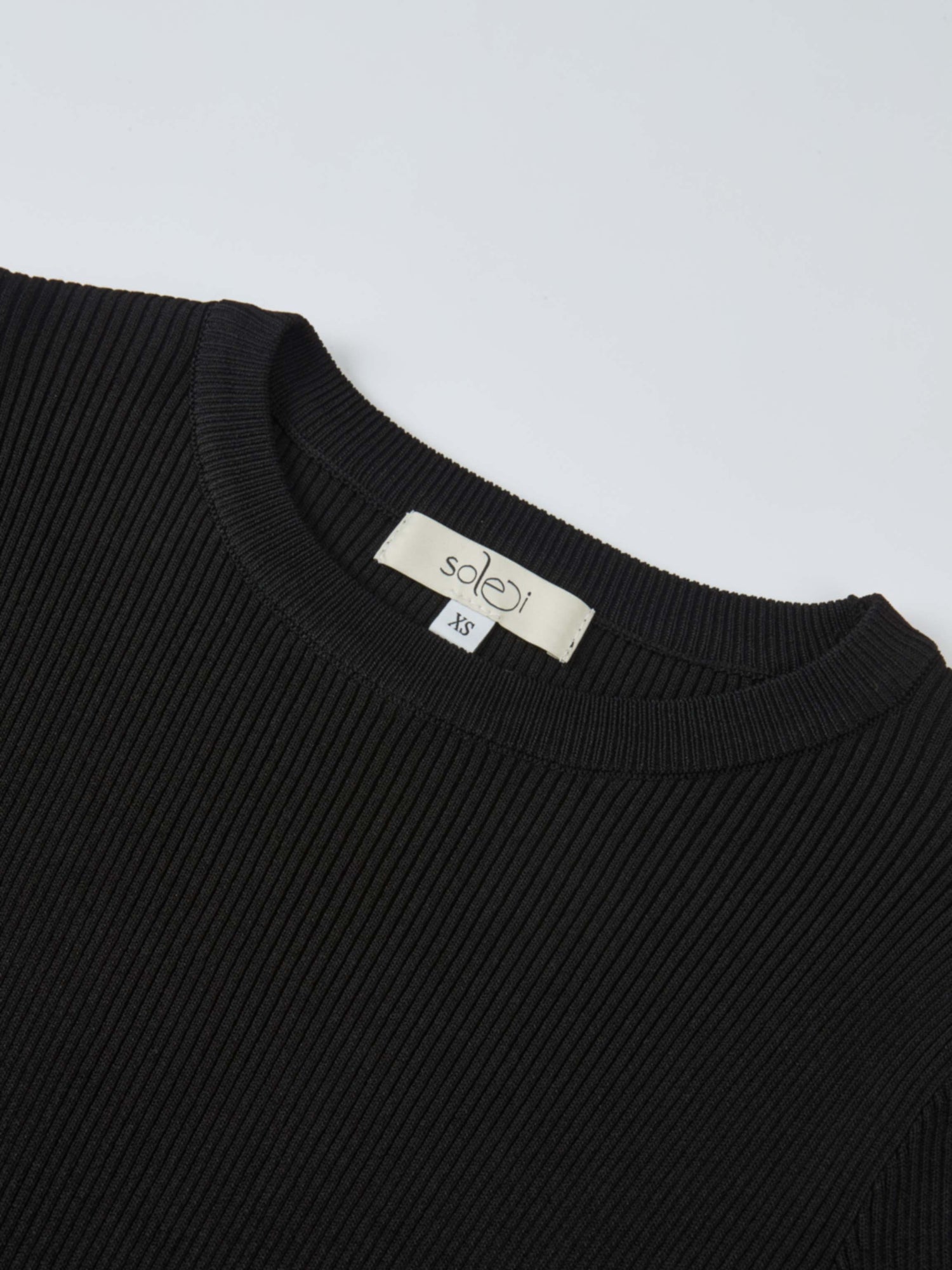 Ruffle Cuff Sweater - Black