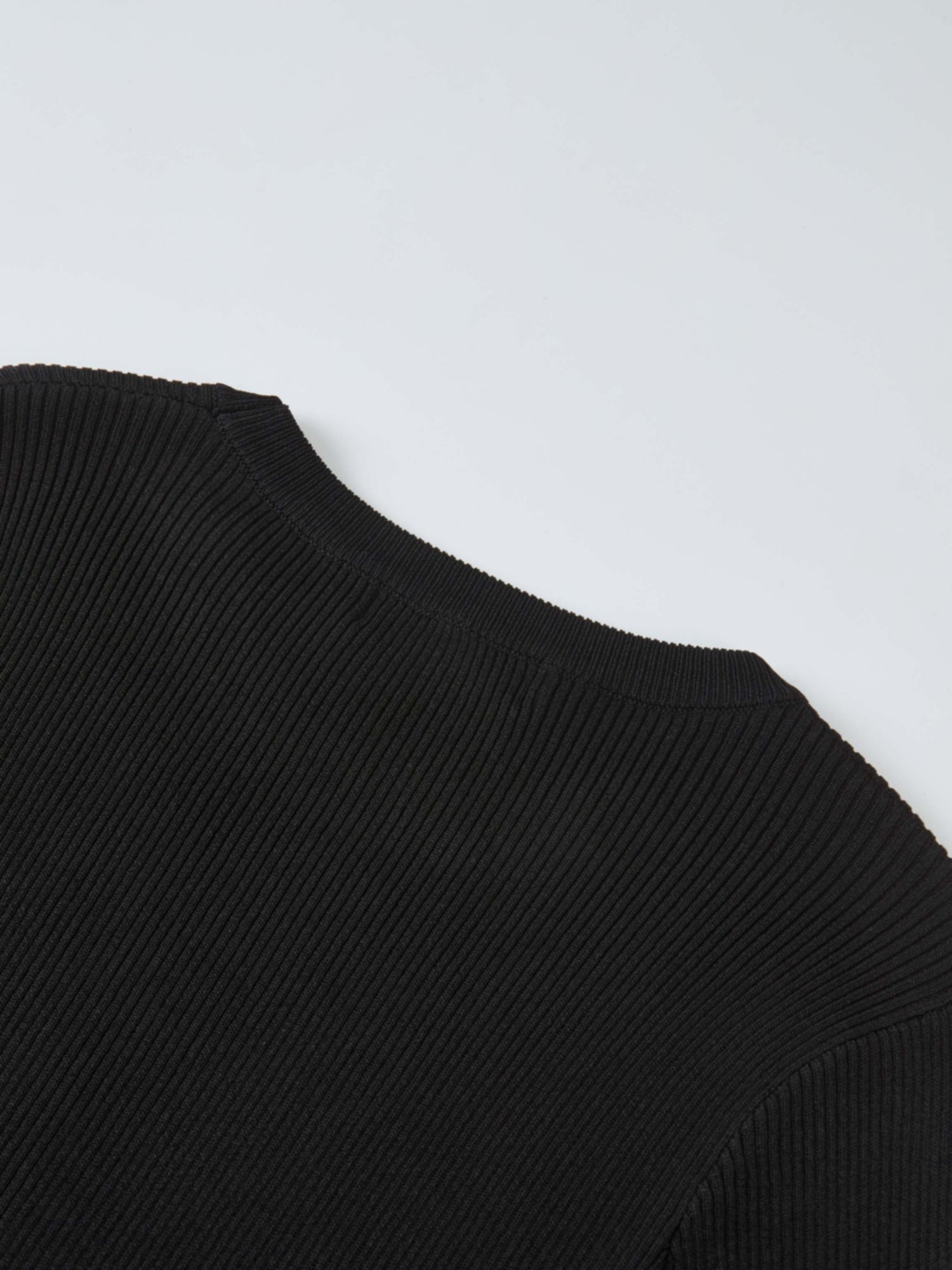 Ruffle Cuff Sweater - Black