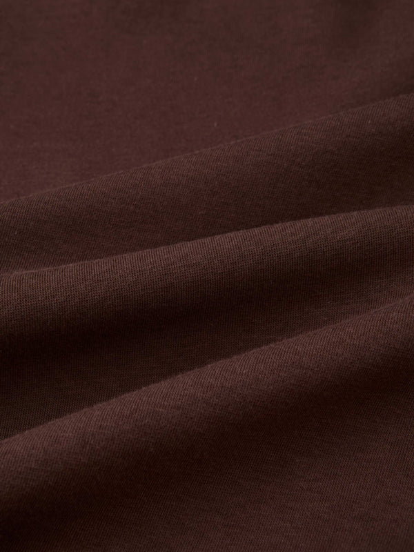 Embossed Sweatshirt - Brown
